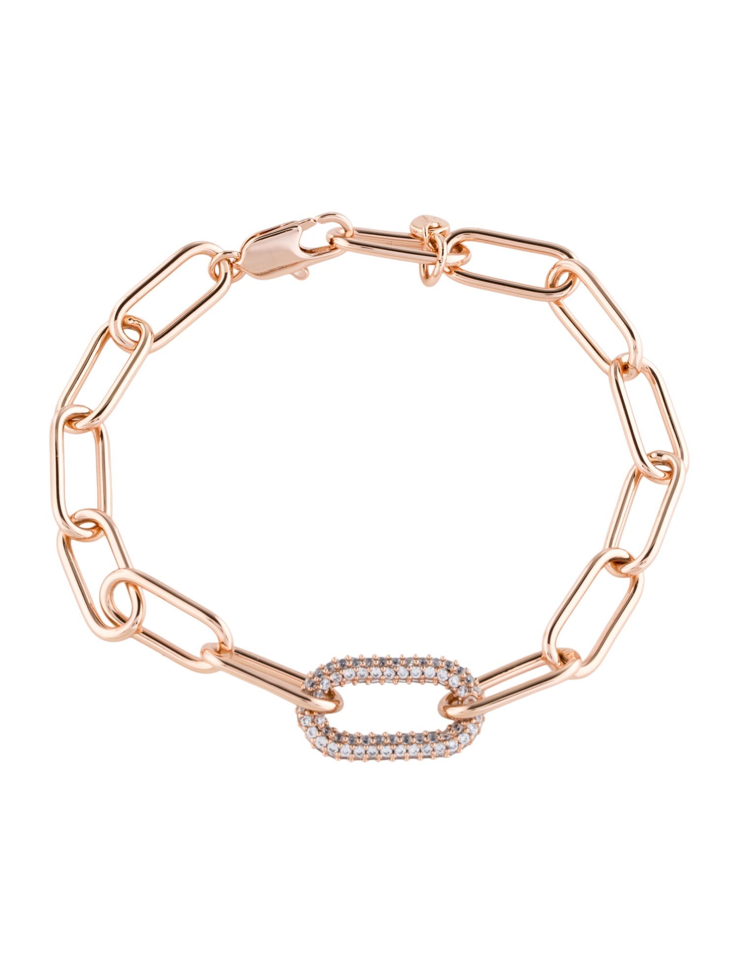 Michael Kors Cubic Zirconia Link Bracelet
