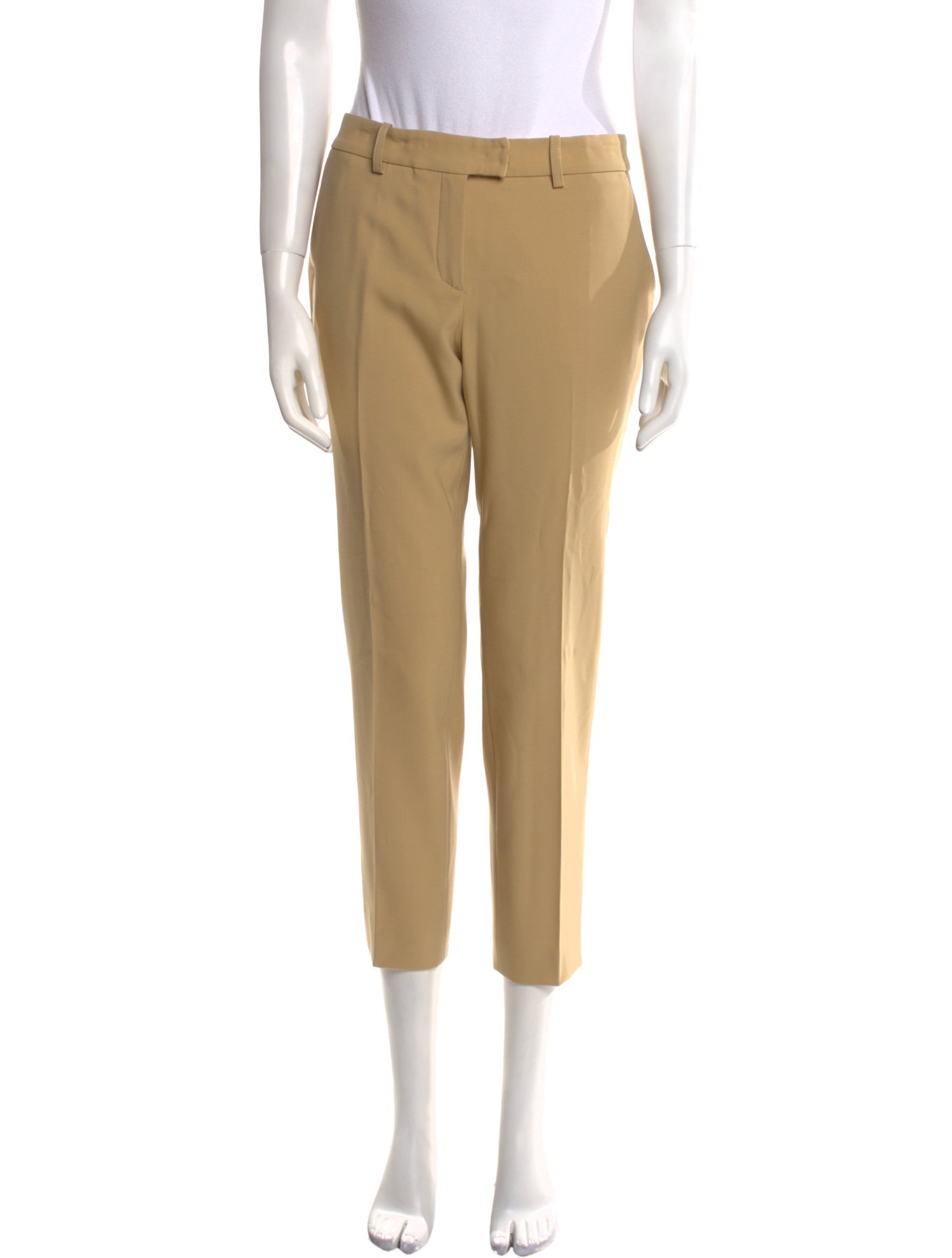 Michael Kors Virgin Wool Straight Leg Pants