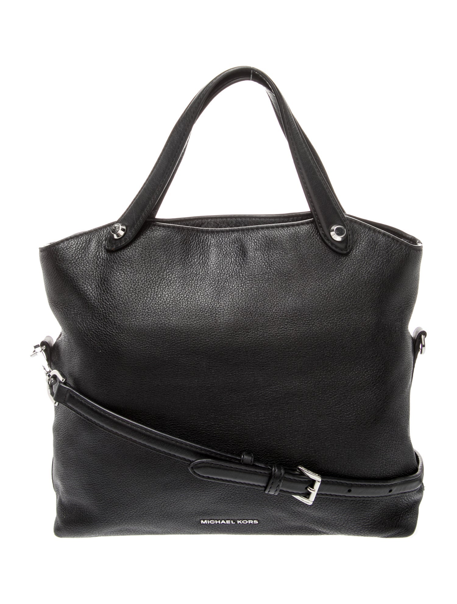 Michael Kors Leather Top Handle Bag