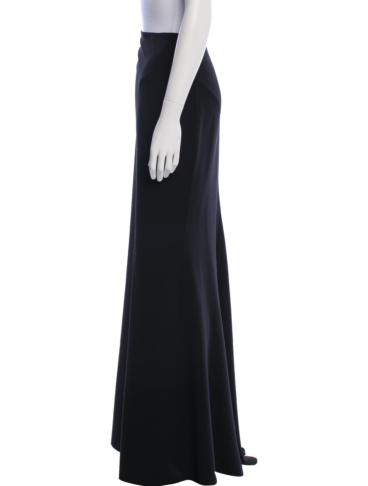 Michael Kors Virgin Wool Long Skirt