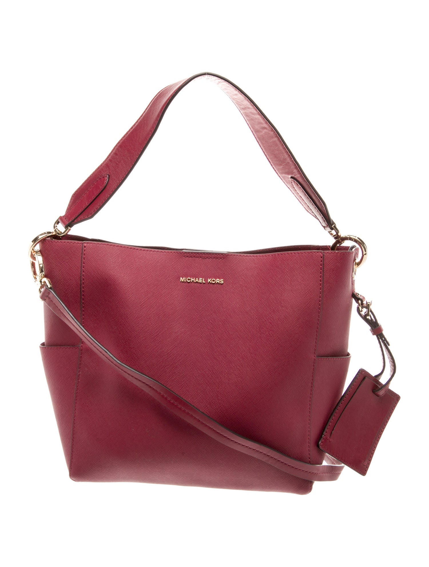 Michael Kors Saffiano Leather Shoulder Bag