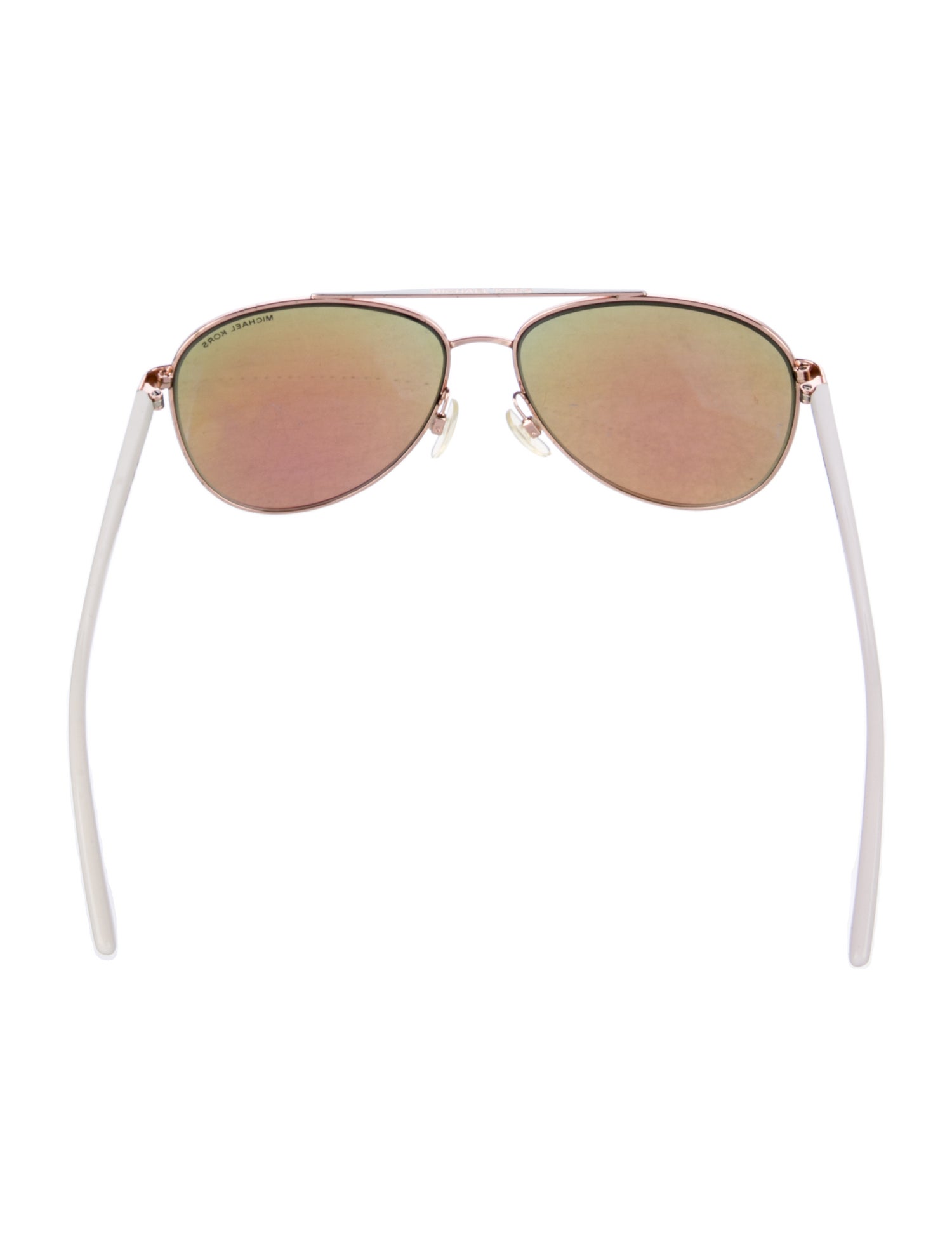 Michael Kors Aviator Mirrored Sunglasses