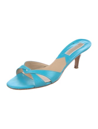 Michael Kors Leather Slides