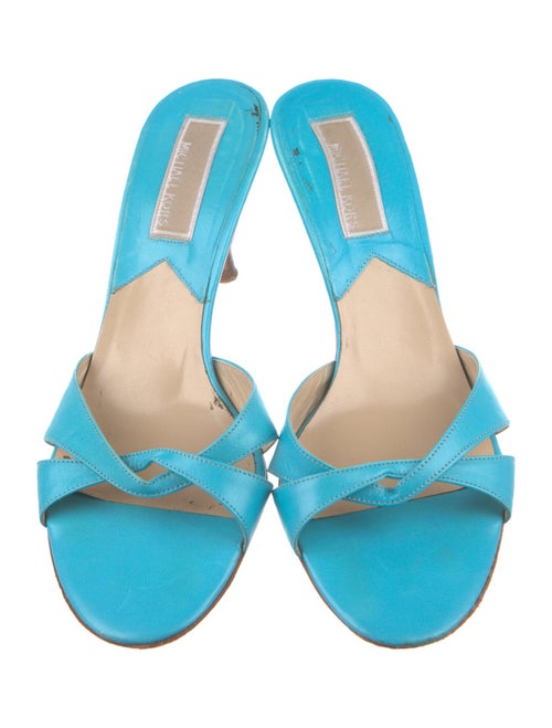 Michael Kors Leather Slides