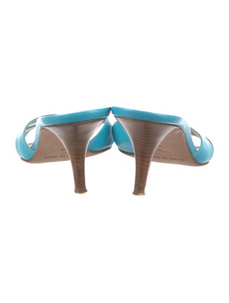 Michael Kors Leather Slides