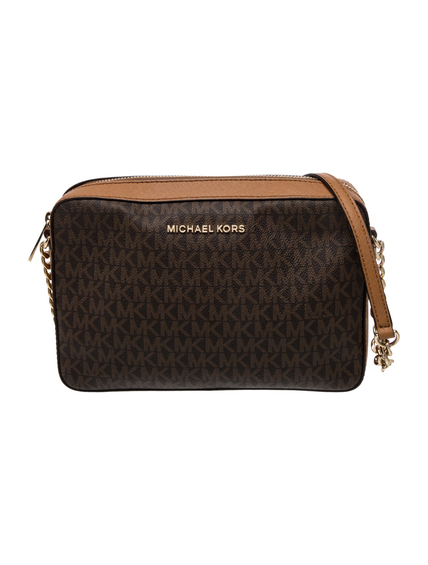 Michael Kors Monogram Crossbody Bag