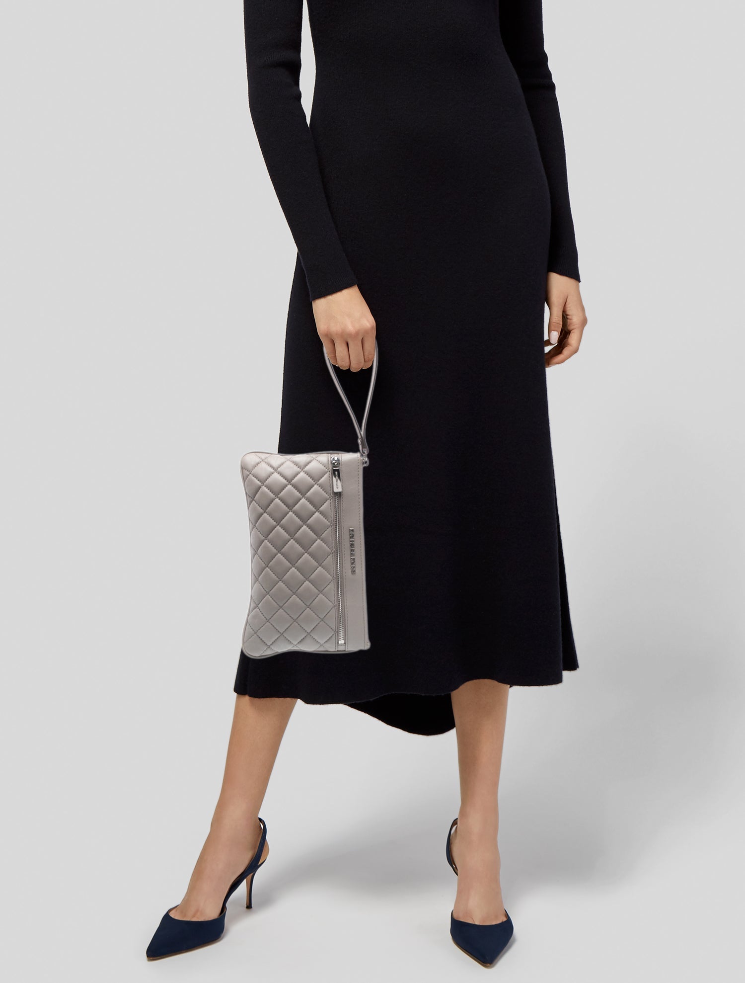 Michael Kors Leather Clutch