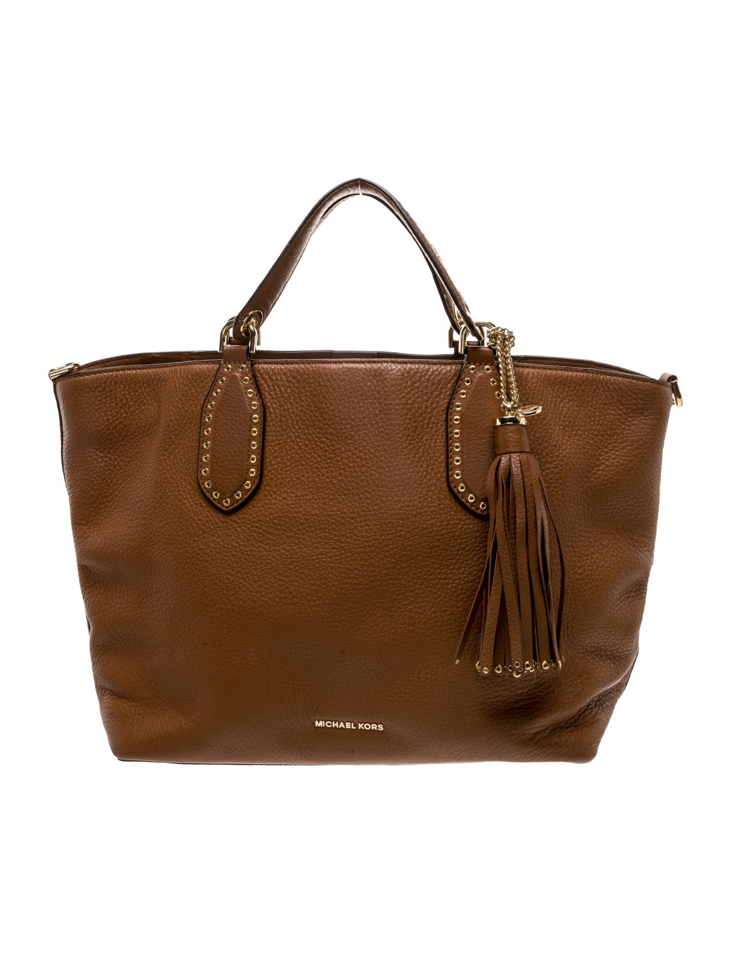 Michael Kors Leather Top Handle Bag