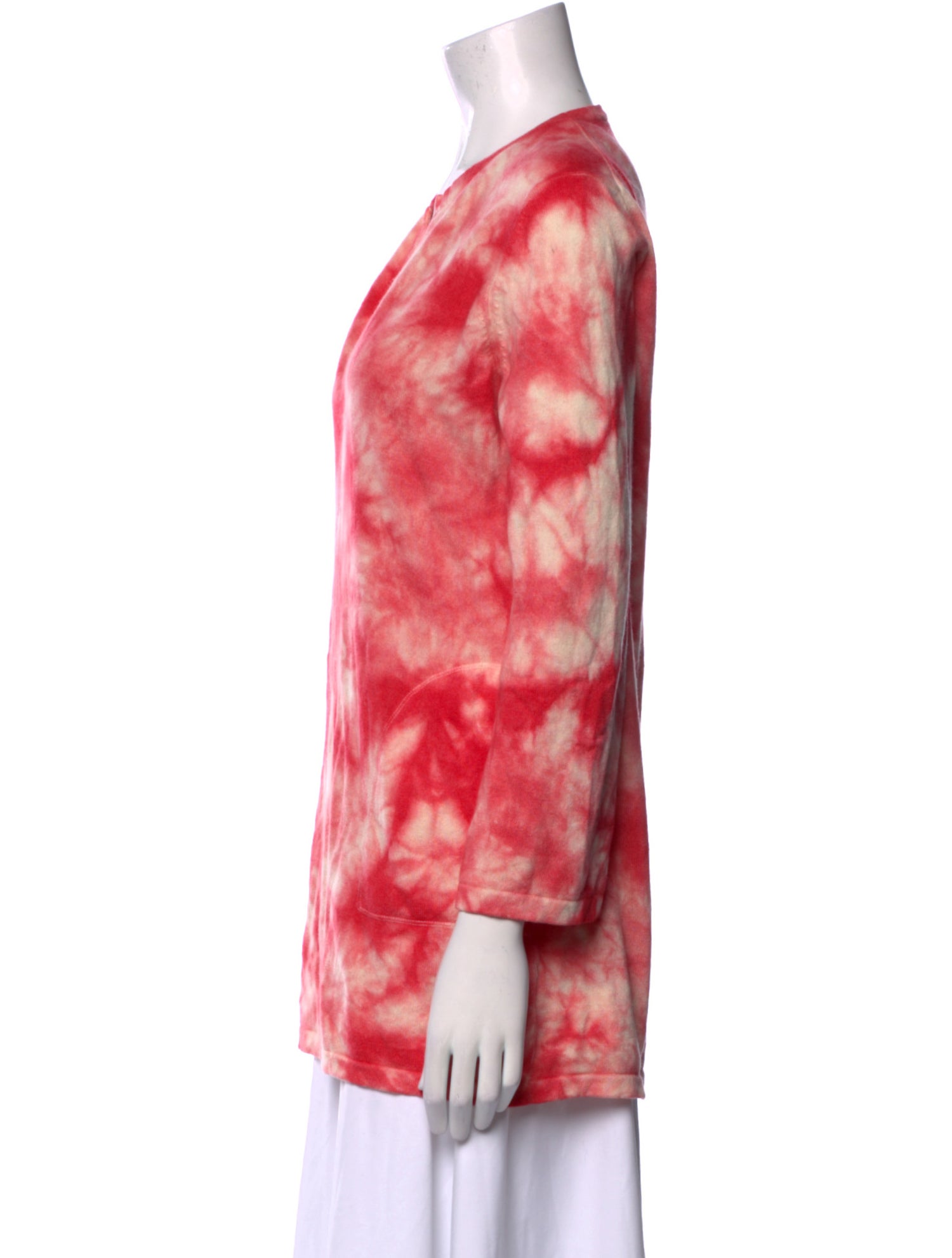Michael Kors Cashmere Tie-Dye Print Sweater