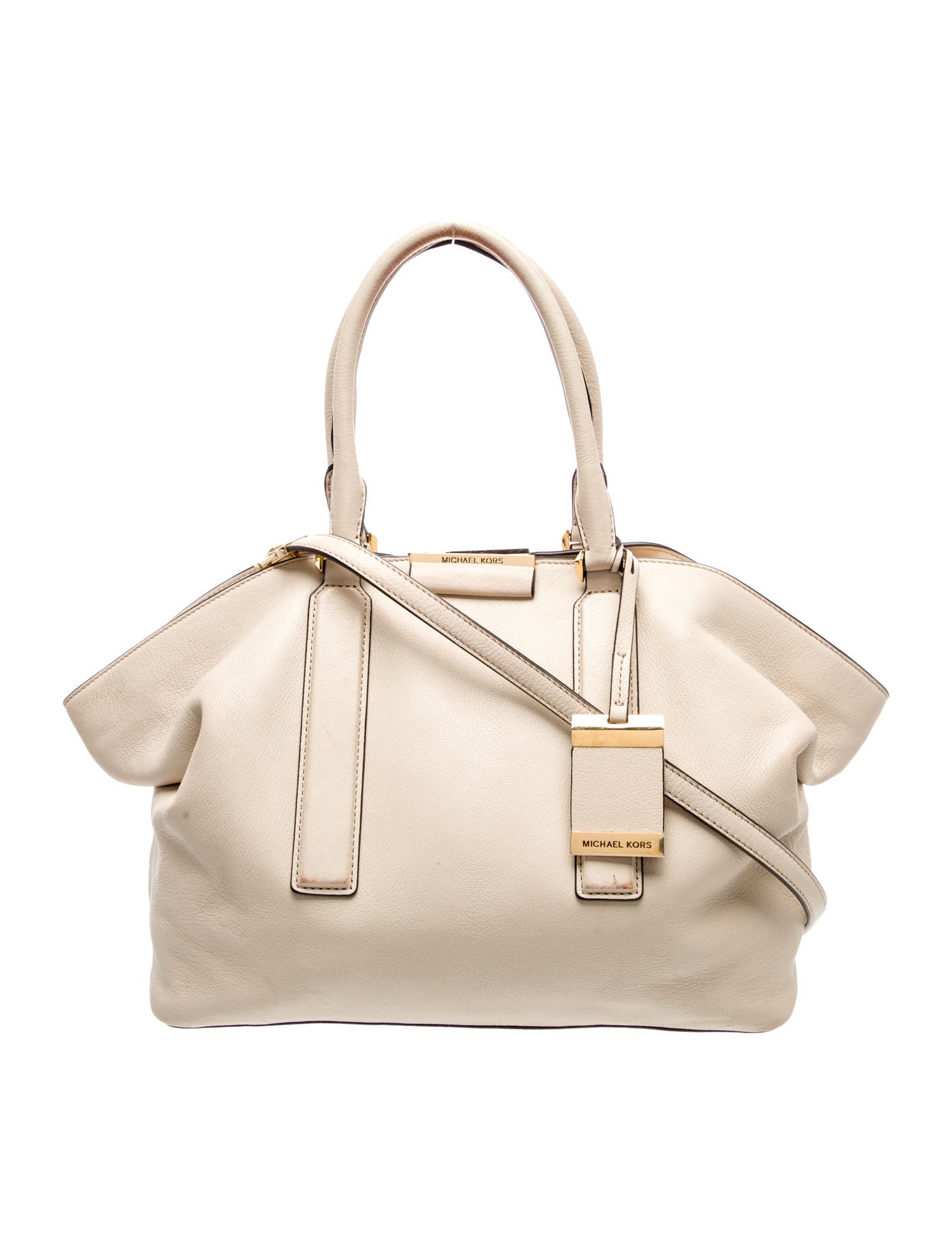 Michael Kors Leather Top Handle Bag