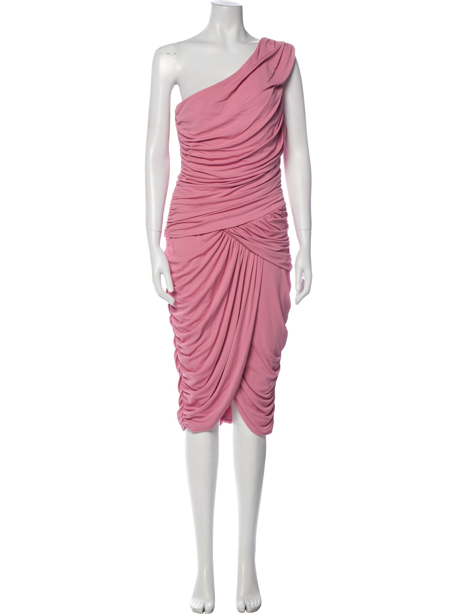 Michael Kors One-Shoulder Knee-Length Dress