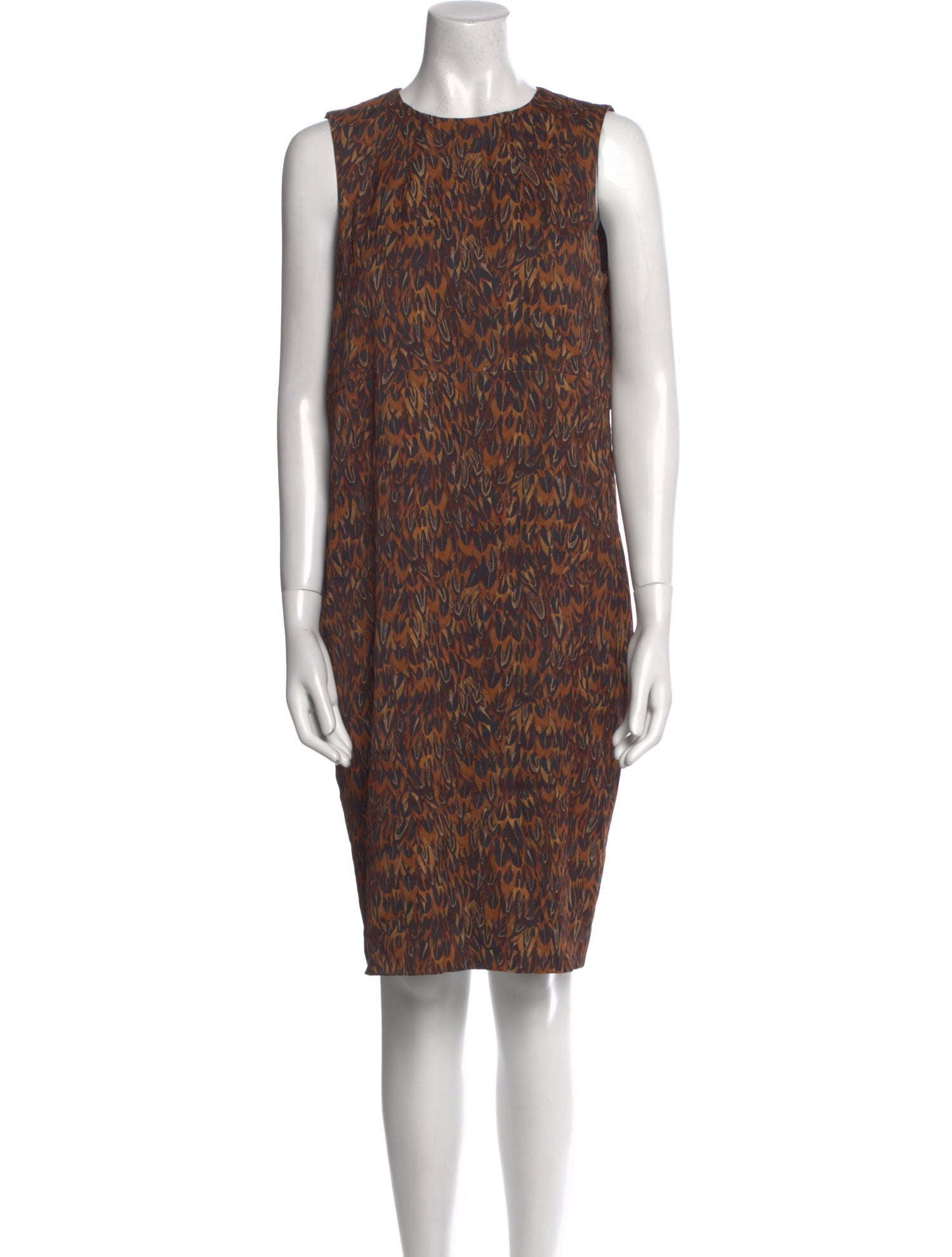 Michael Kors Printed Knee-Length Dress w/ Tags