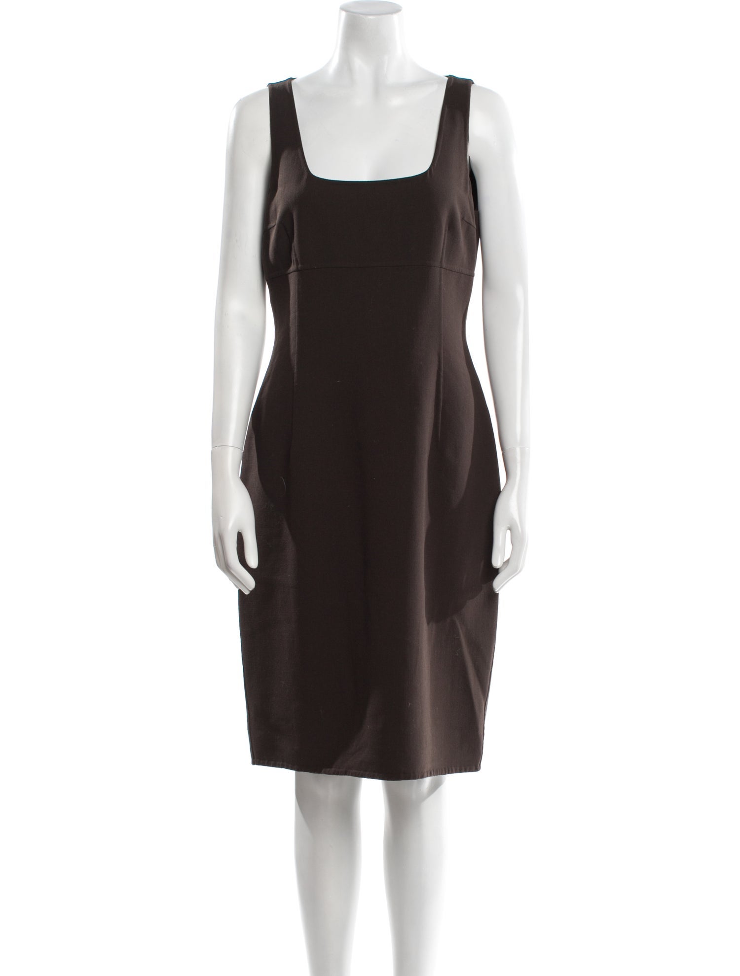 Michael Kors Virgin Wool Knee-Length Dress