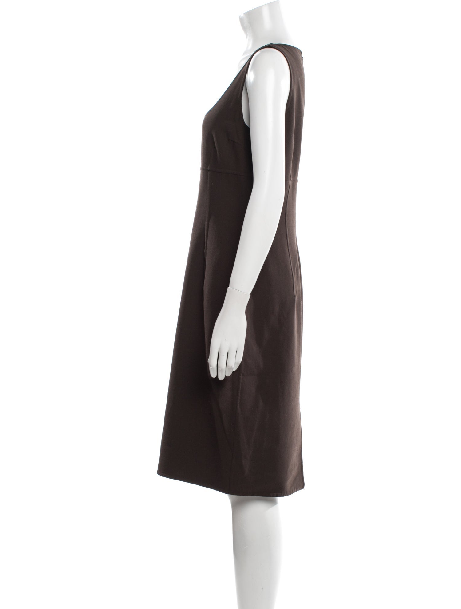 Michael Kors Virgin Wool Knee-Length Dress