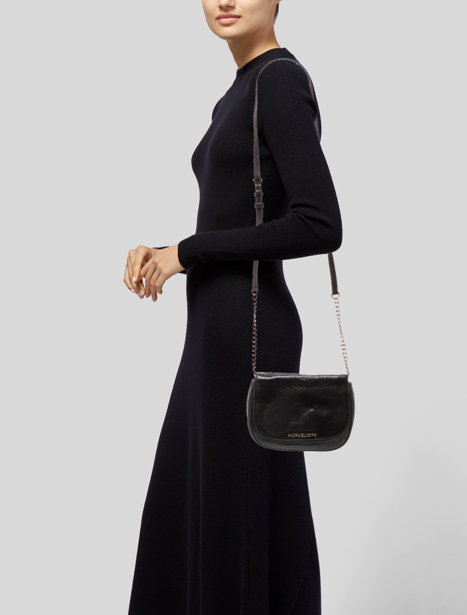 Michael Kors Leather Crossbody Bag