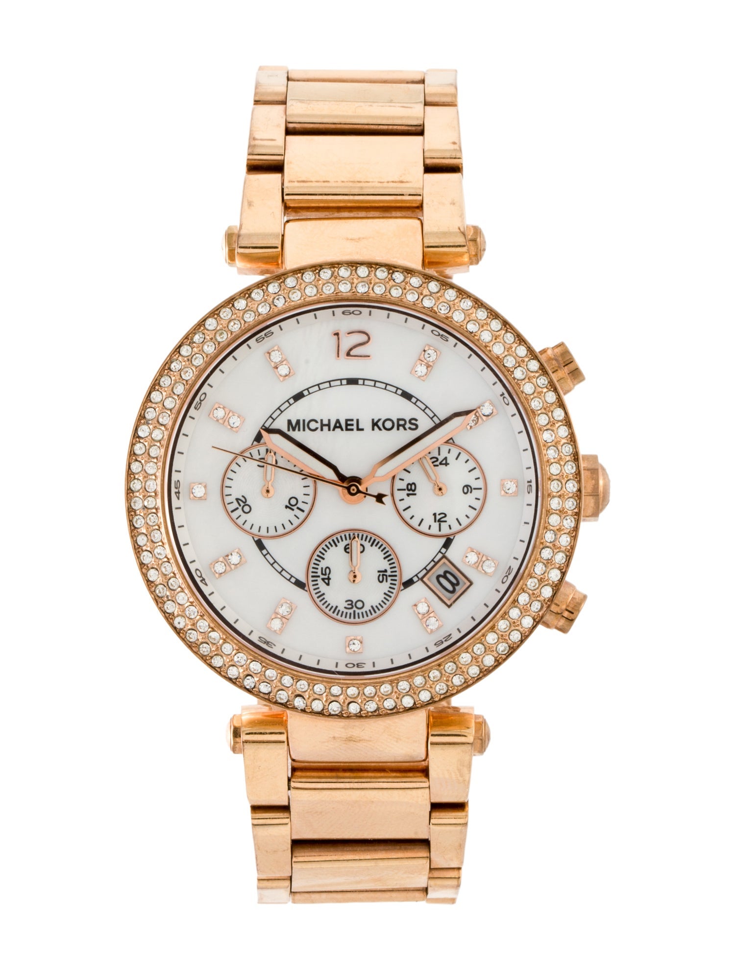 Michael Kors Parker Rose Gold-Tone Watch