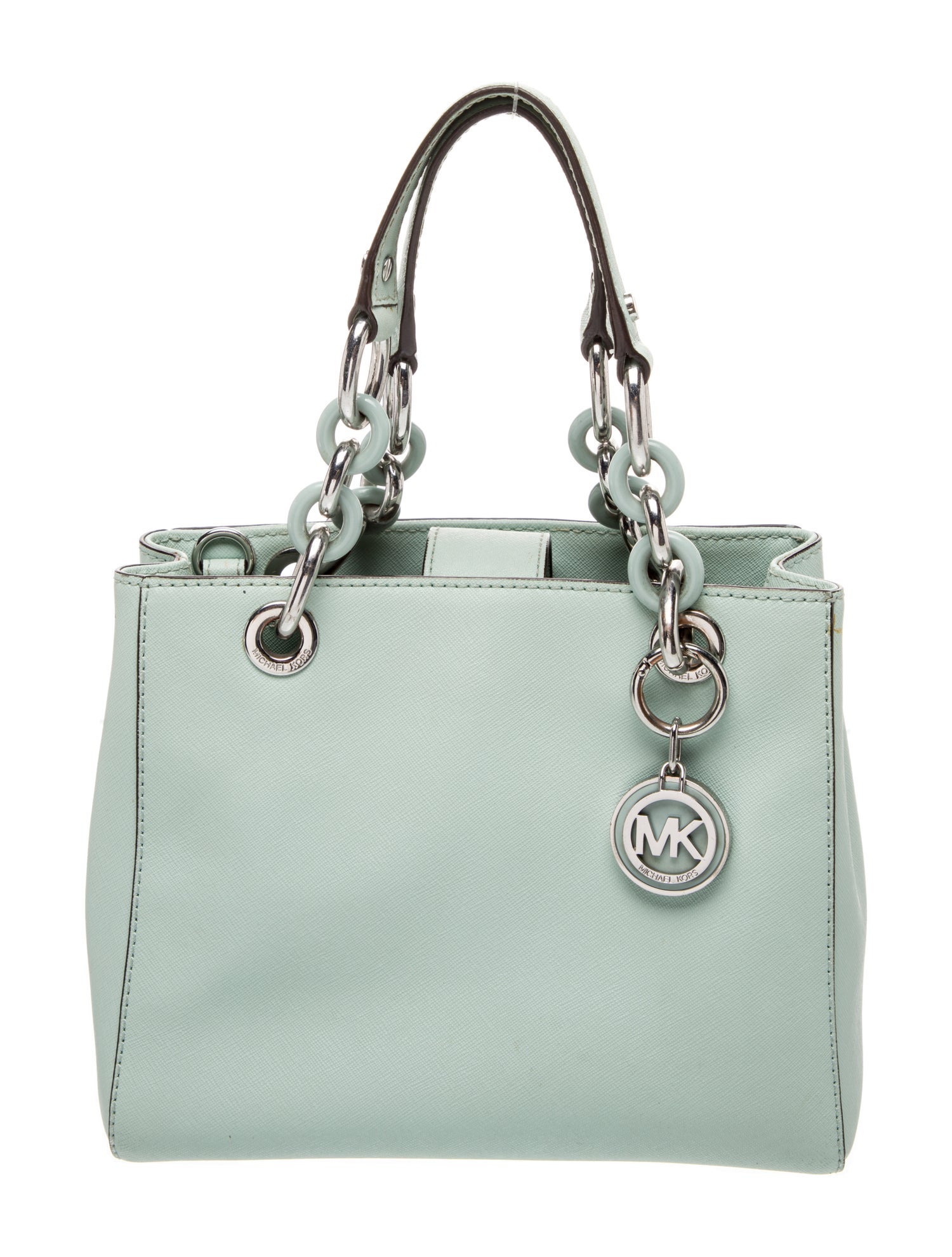 Michael Kors Saffiano Leather Top Handle Bag