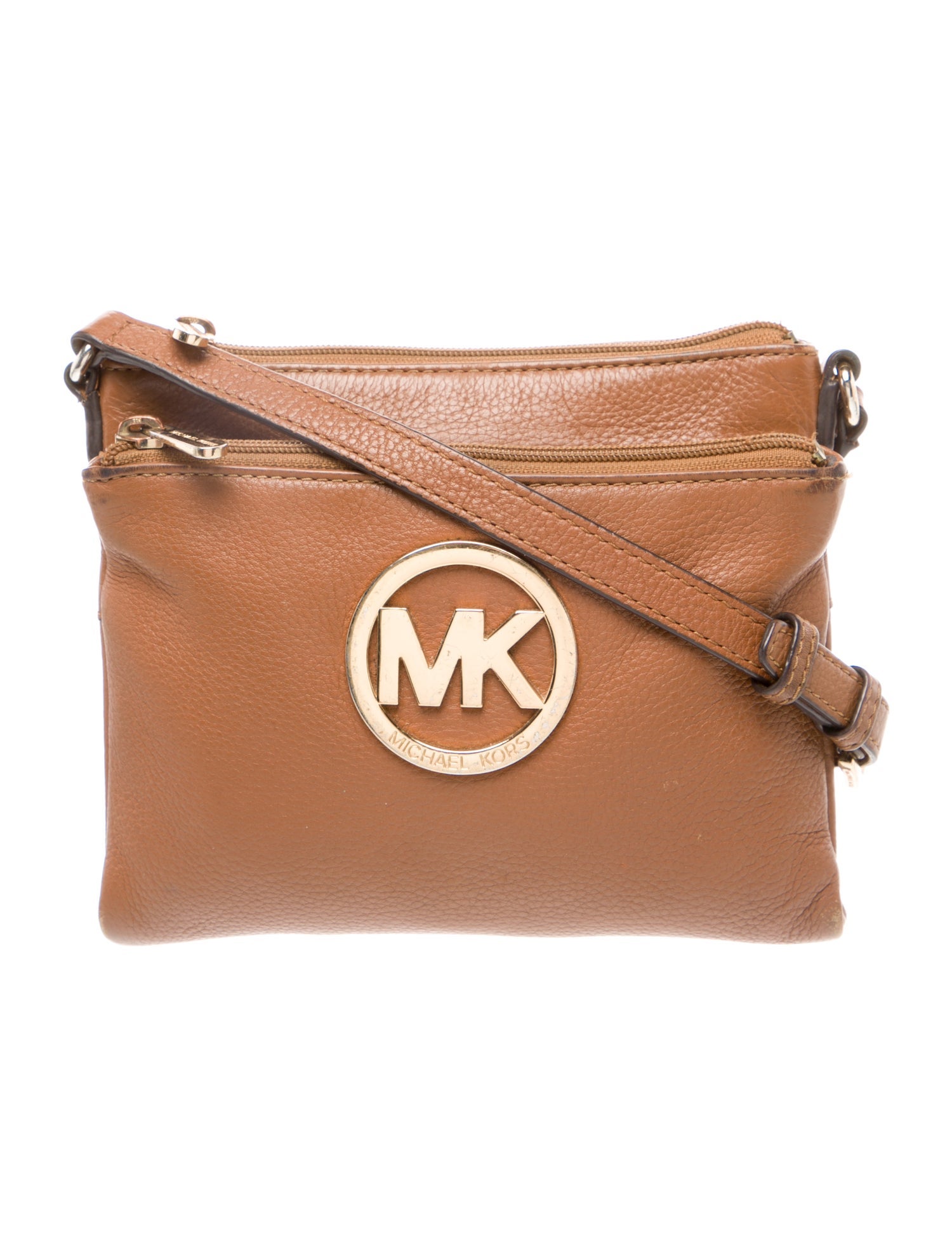 Michael Michael Kors Leather Crossbody Bag