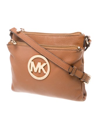 Michael Michael Kors Leather Crossbody Bag