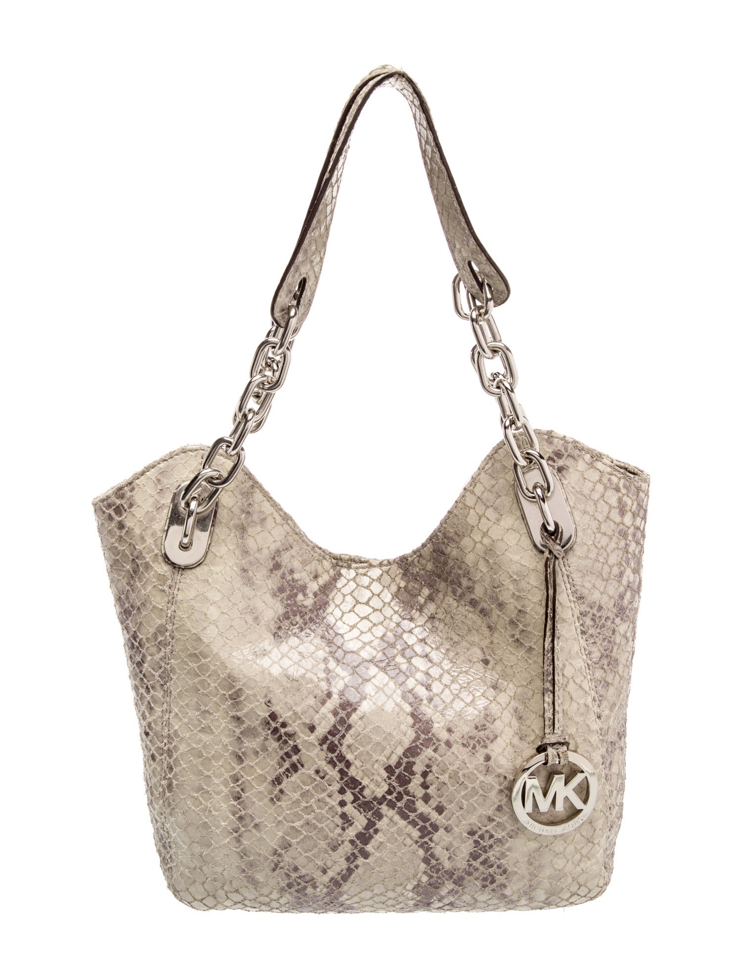 Michael Michael Kors Embossed Leather Hobo