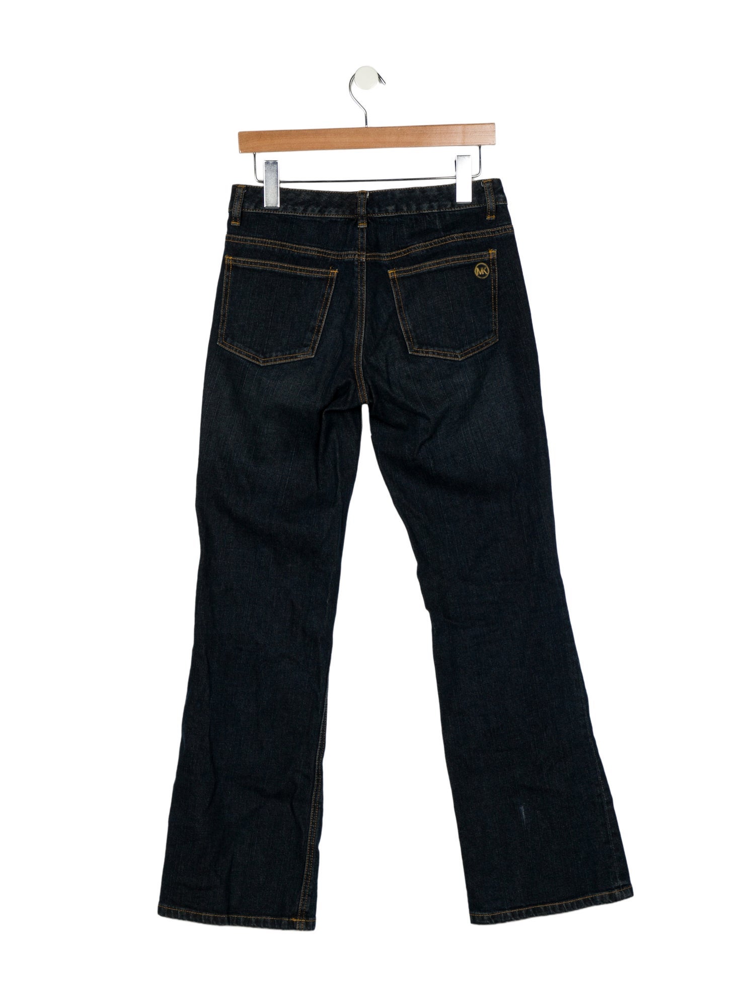 Michael Kors Low-Rise Wide Leg Jeans