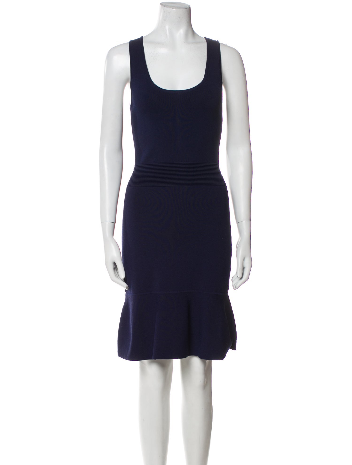 Michael Kors Scoop Neck Knee-Length Dress