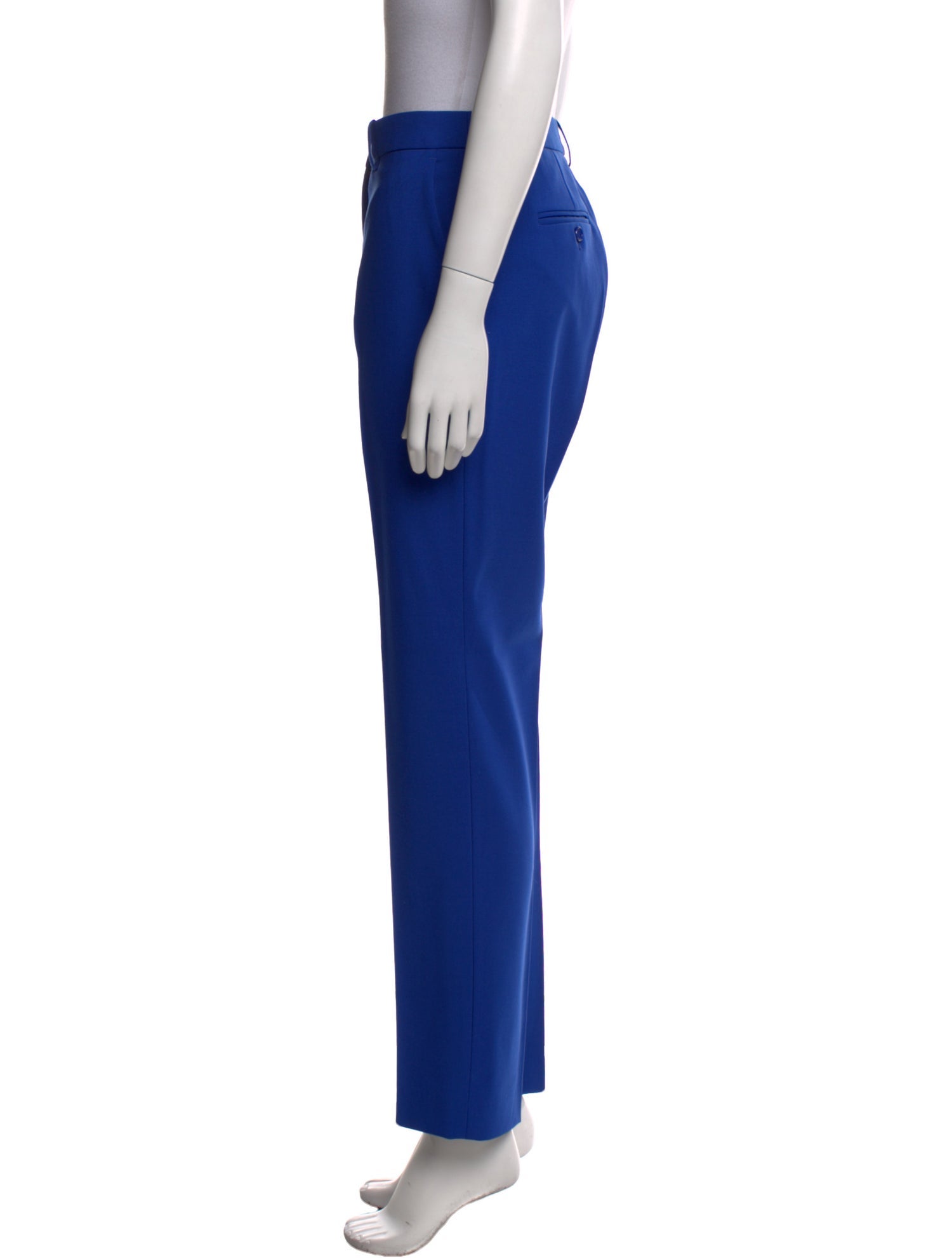 Michael Kors Virgin Wool Straight Leg Pants