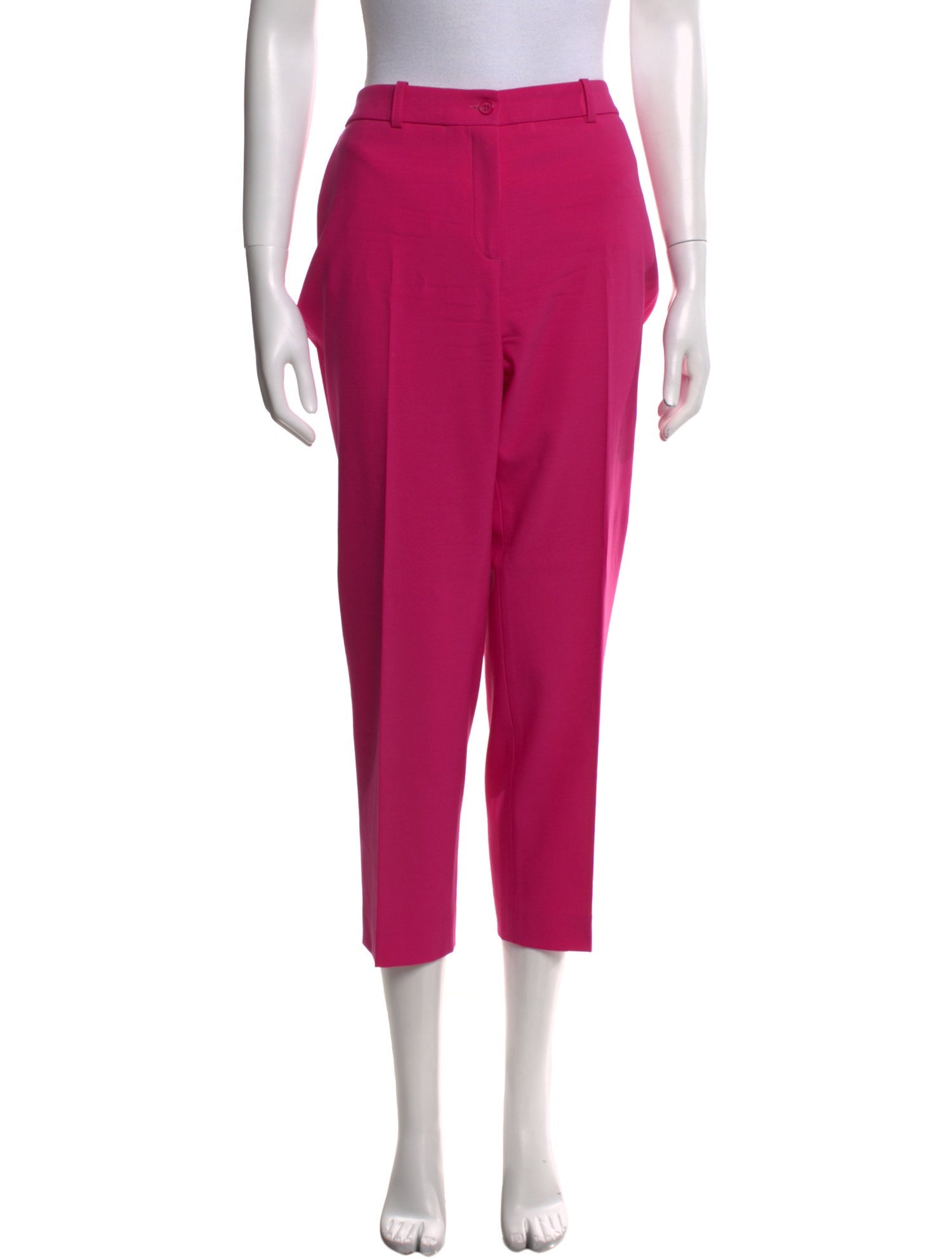 Michael Kors Virgin Wool Straight Leg Pants