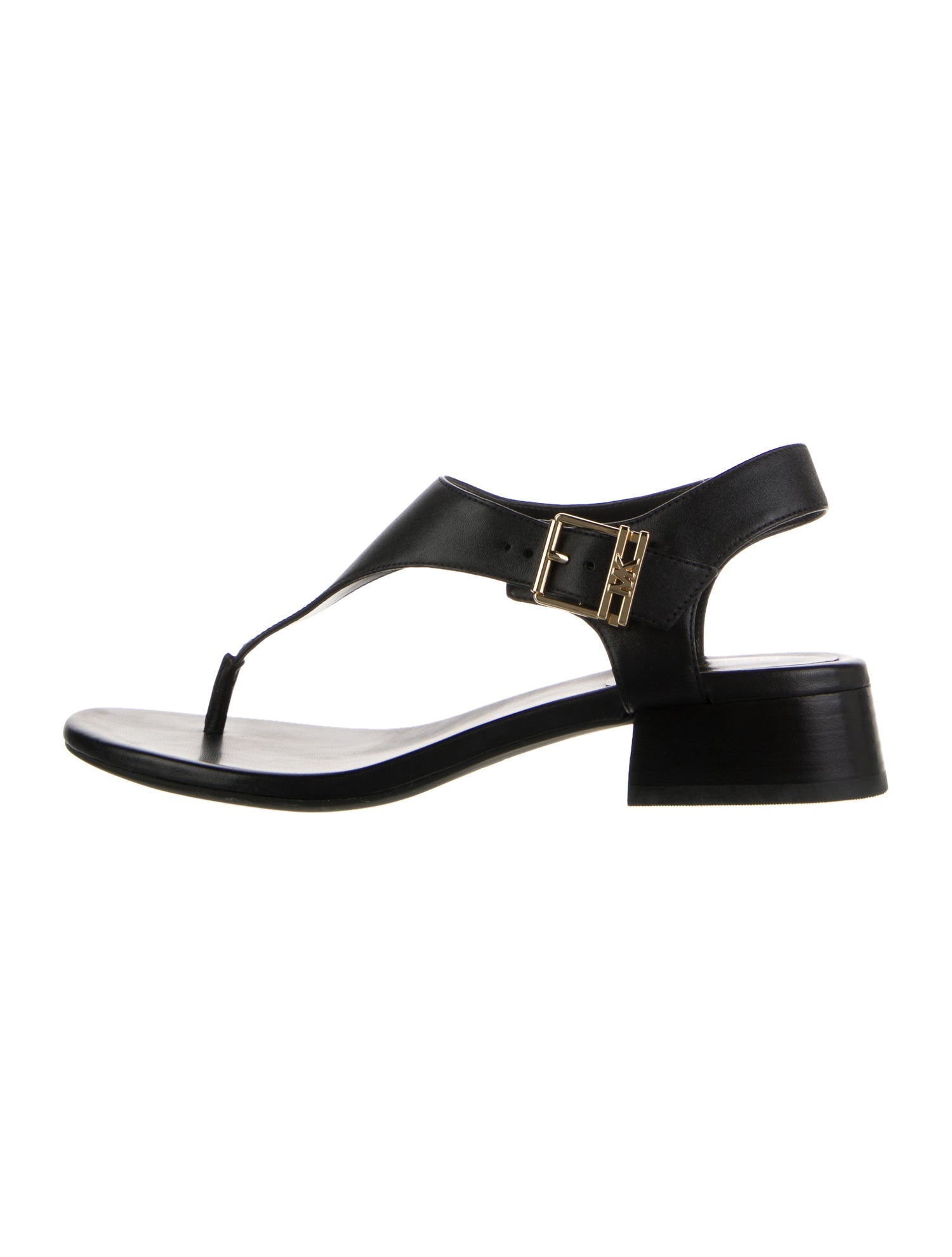 Michael Kors Leather Slingback Sandals