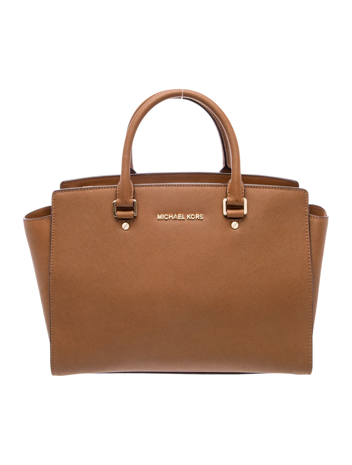 Michael Kors Saffiano Leather Top Handle Bag
