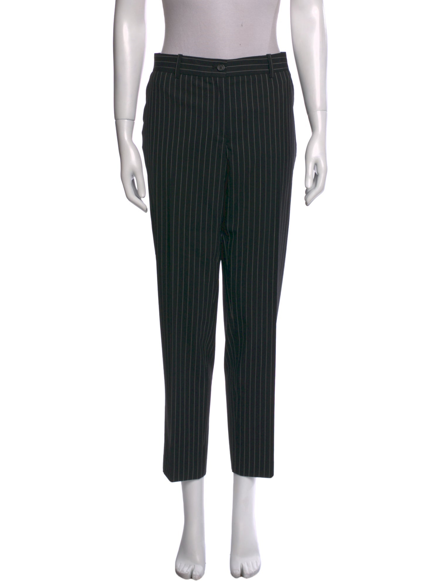 Michael Kors Virgin Wool Straight Leg Pants