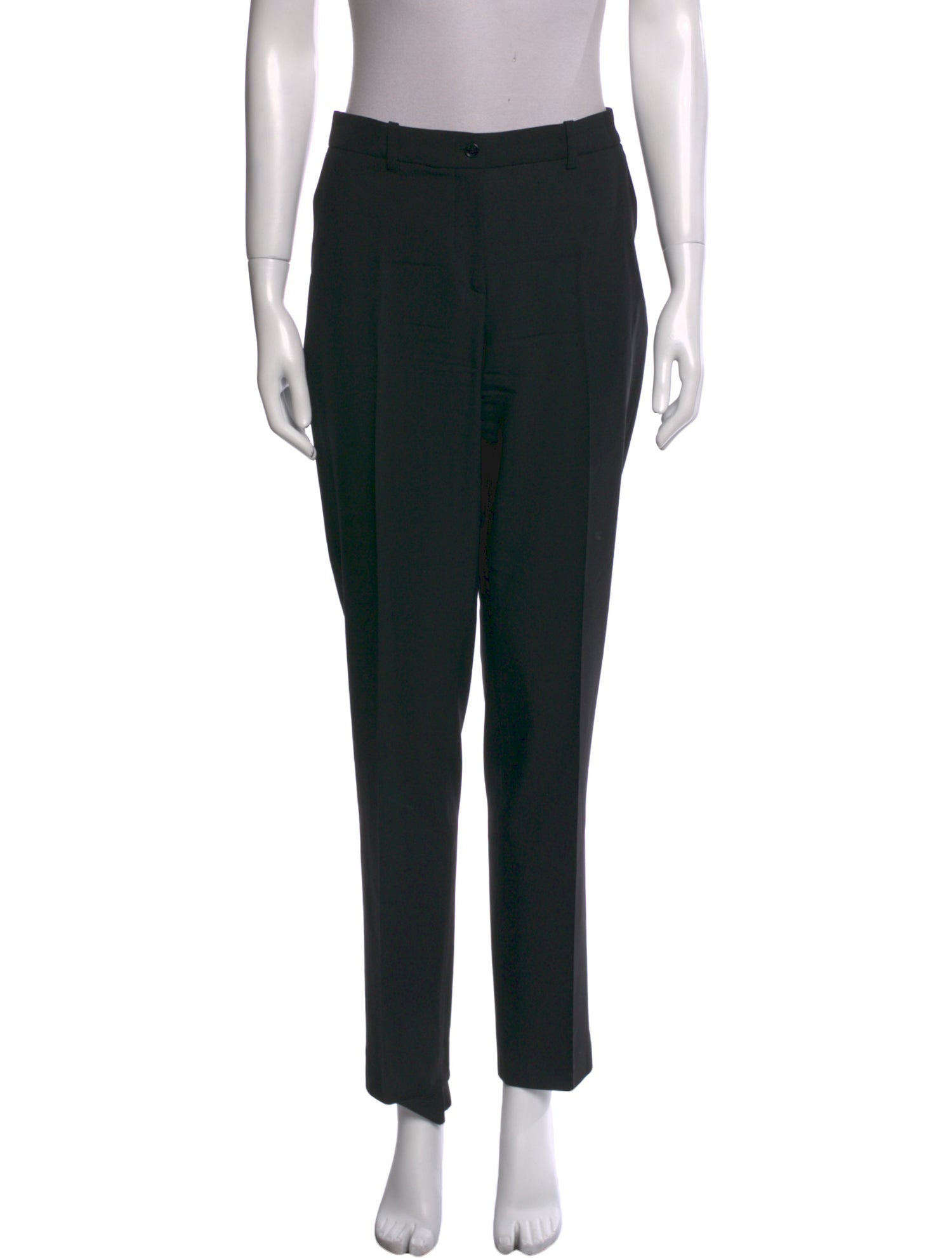 Michael Kors Virgin Wool Straight Leg Pants