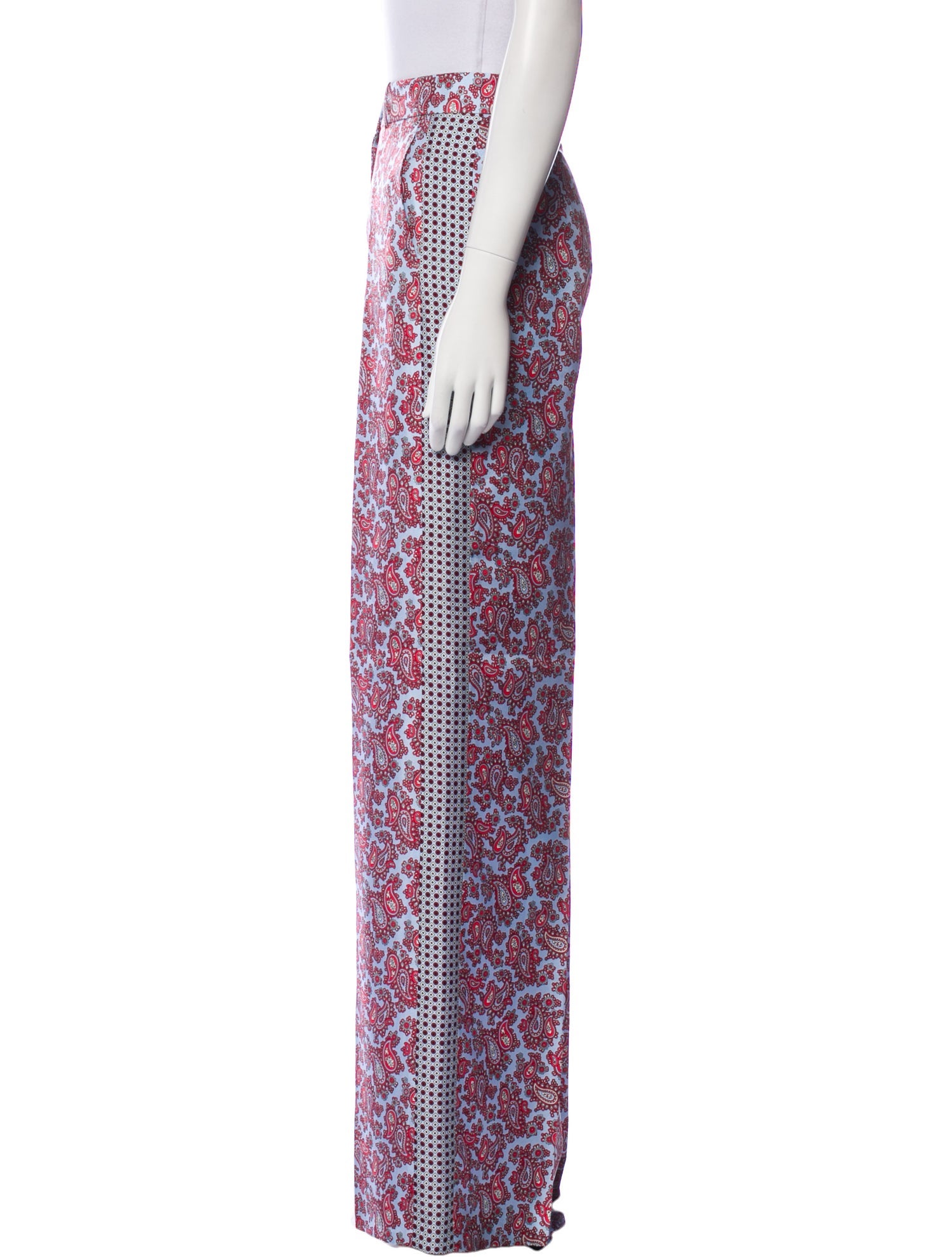 Michael Kors Silk Wide Leg Pants