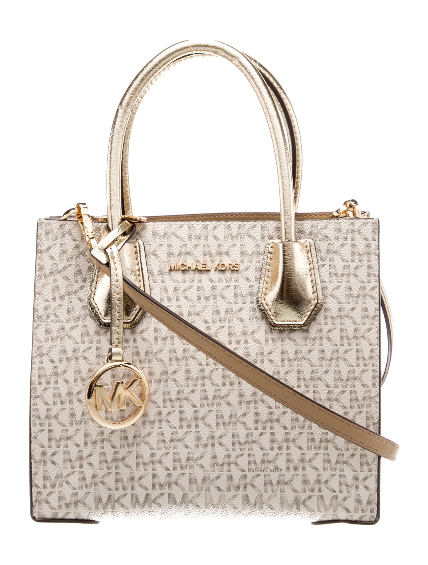 Michael Kors Monogram Top Handle Bag