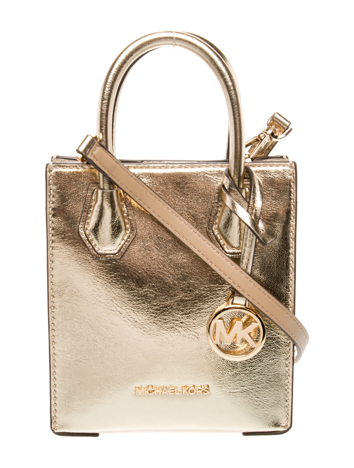 Michael Kors Leather Top Handle Bag