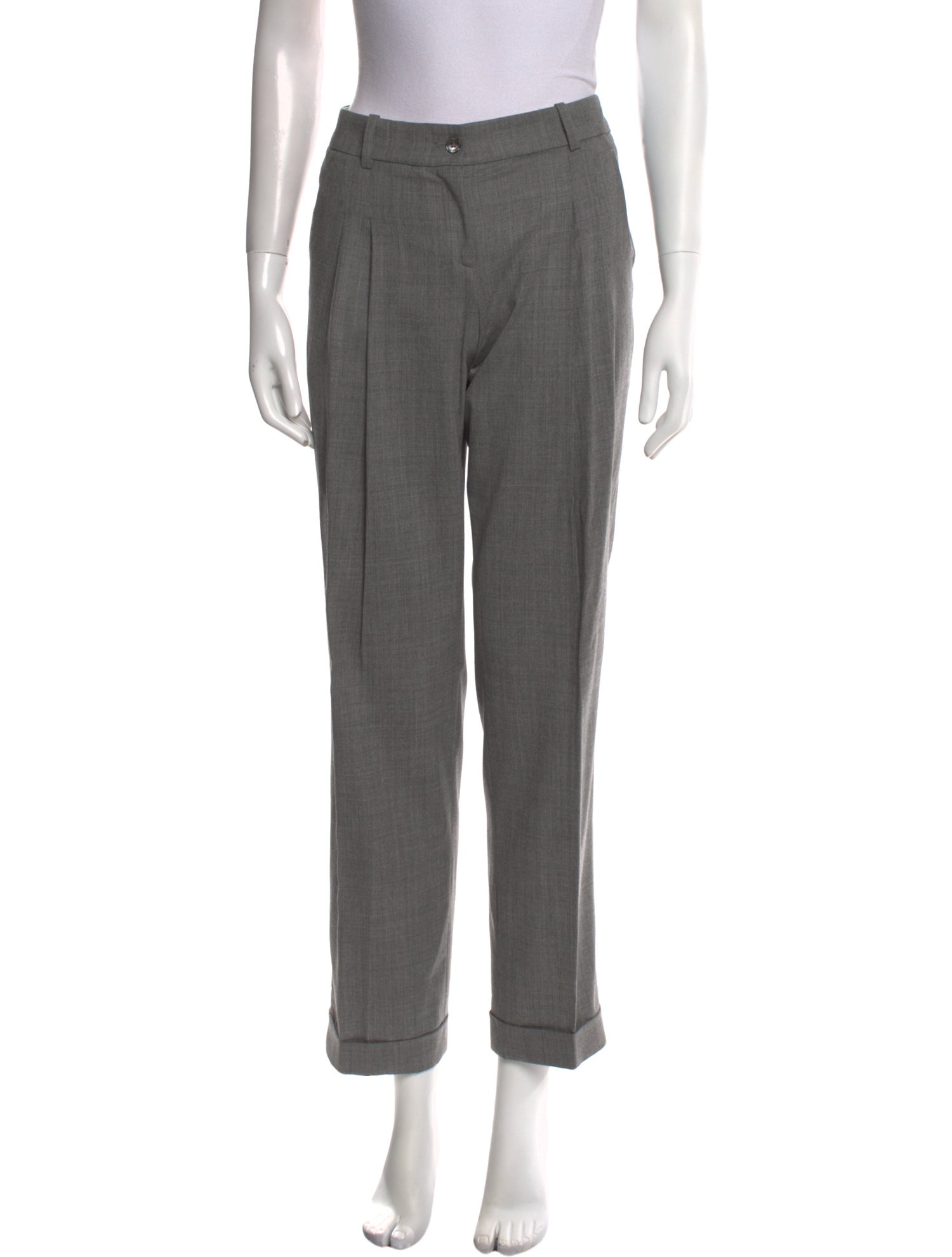 Michael Kors Virgin Wool Skinny Leg Pants