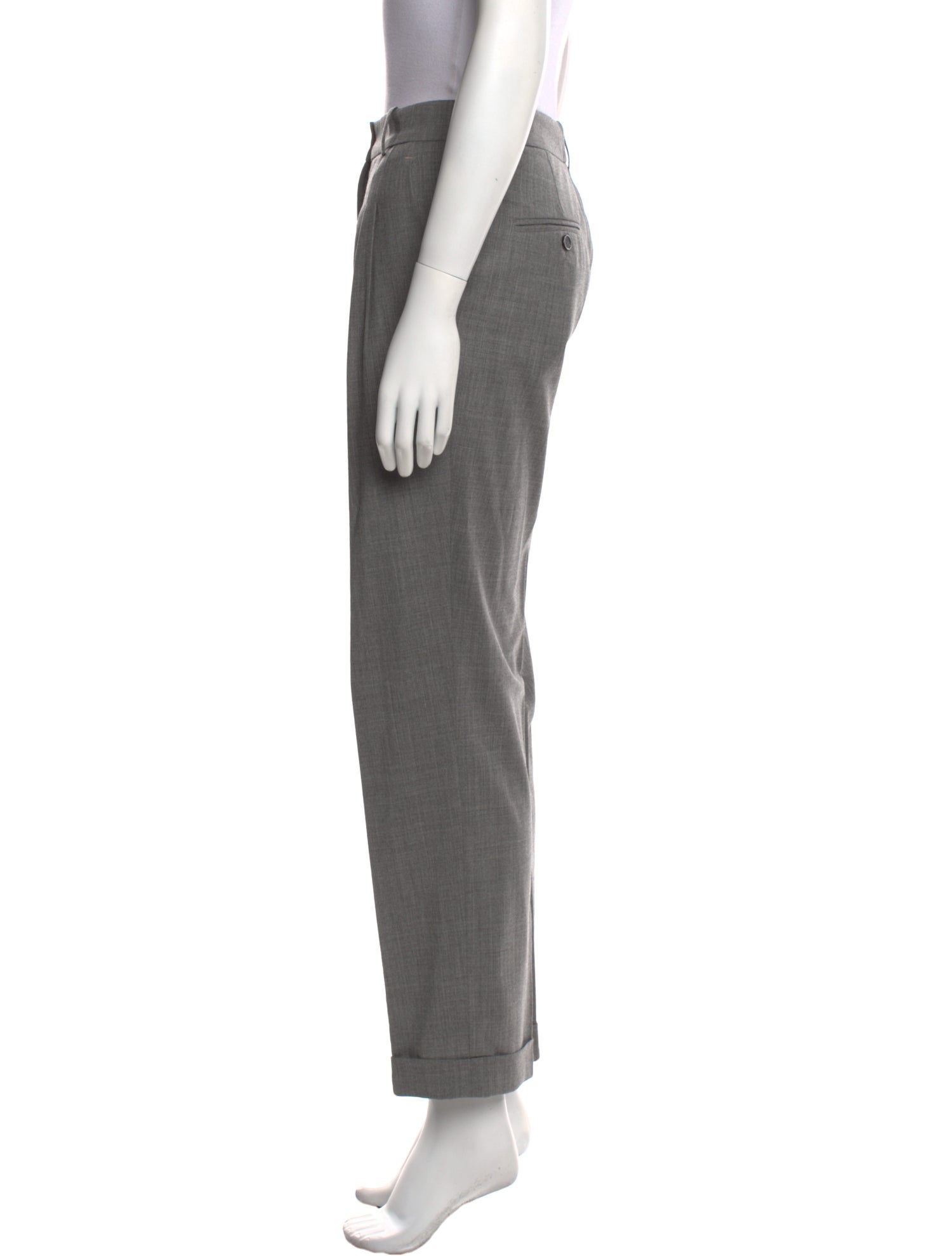 Michael Kors Virgin Wool Skinny Leg Pants