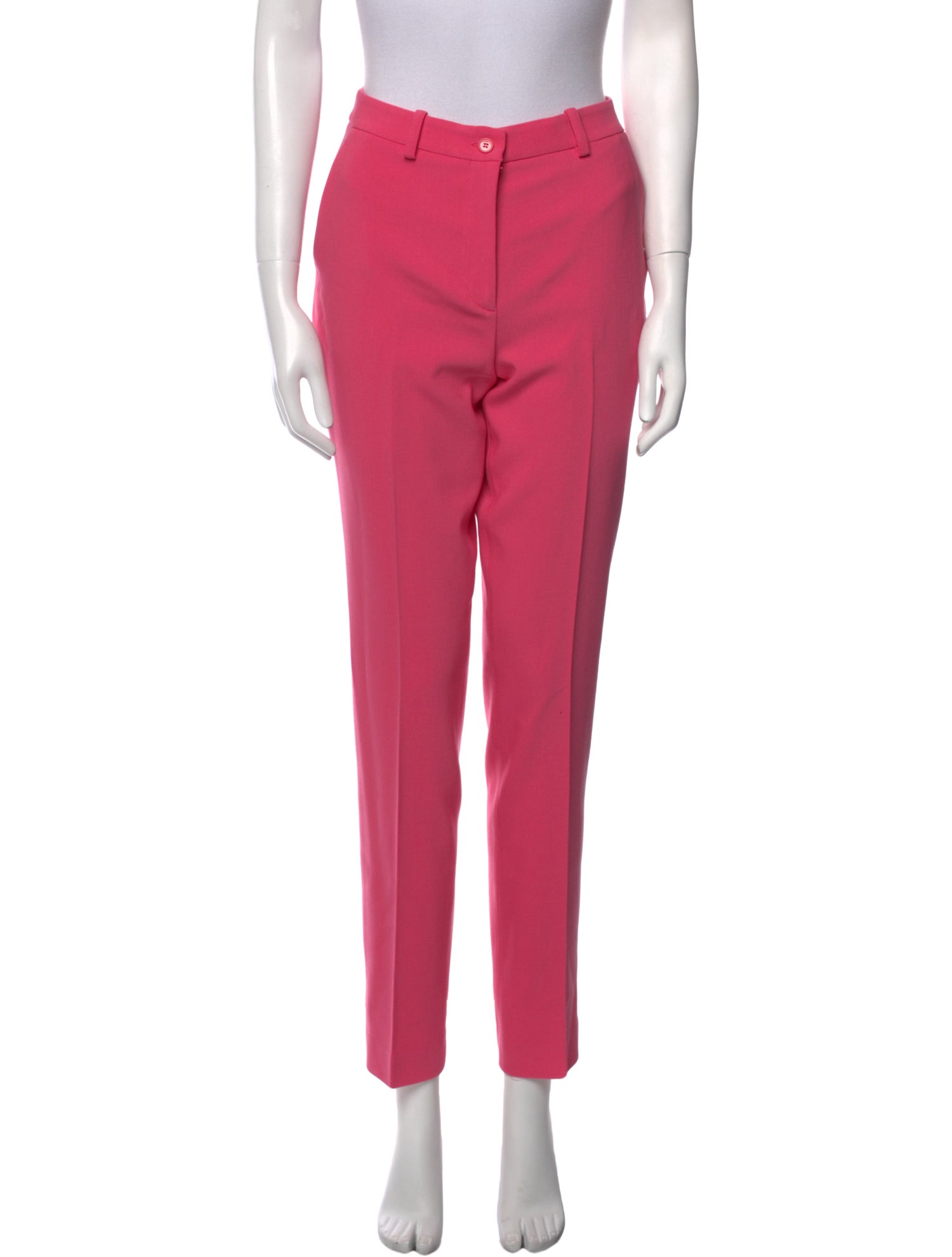 Michael Kors Virgin Wool Straight Leg Pants