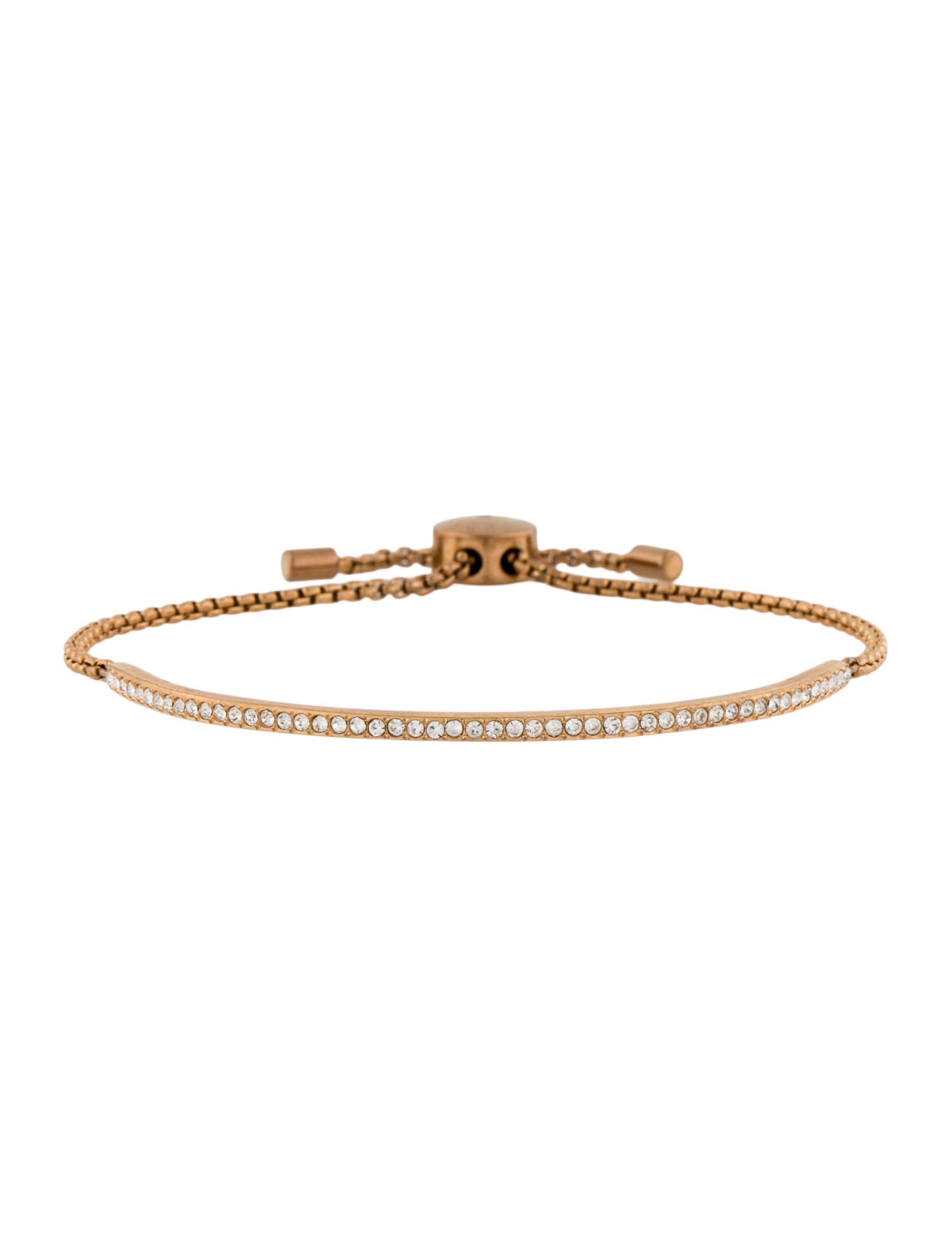 Michael Kors Crystal Slider Adjustable Bracelet