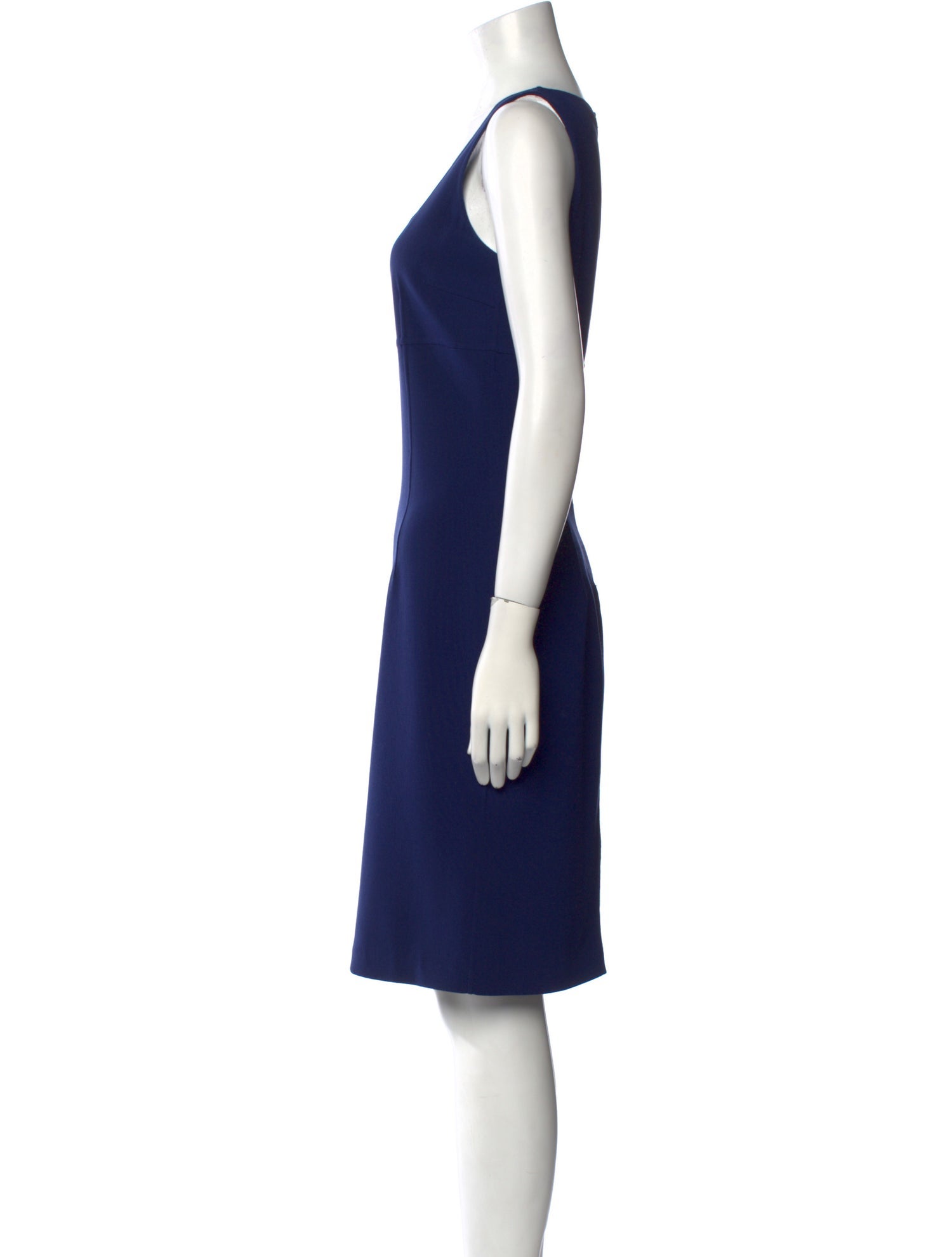 Michael Kors Square Neckline Knee-Length Dress