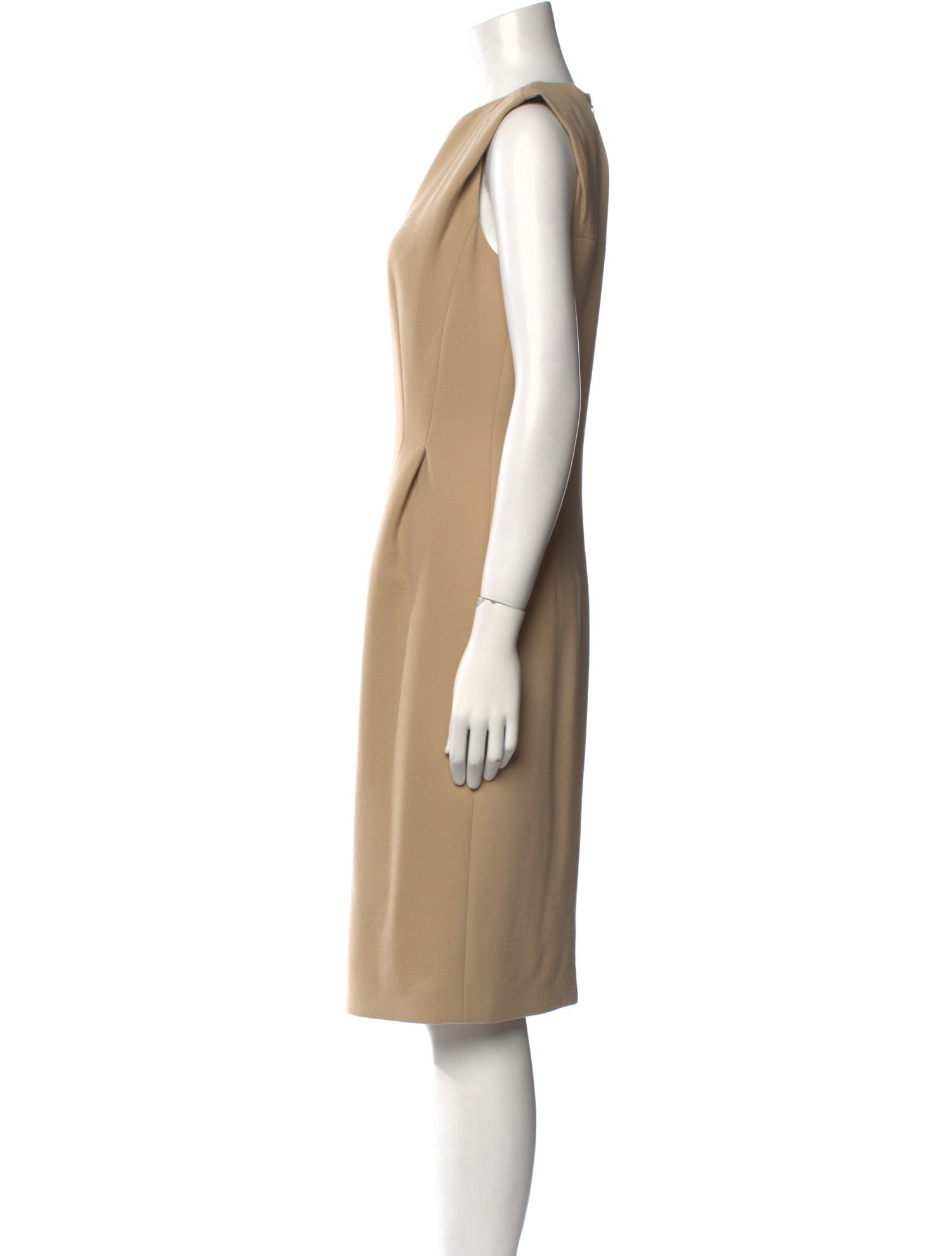 Michael Kors Virgin Wool Knee-Length Dress