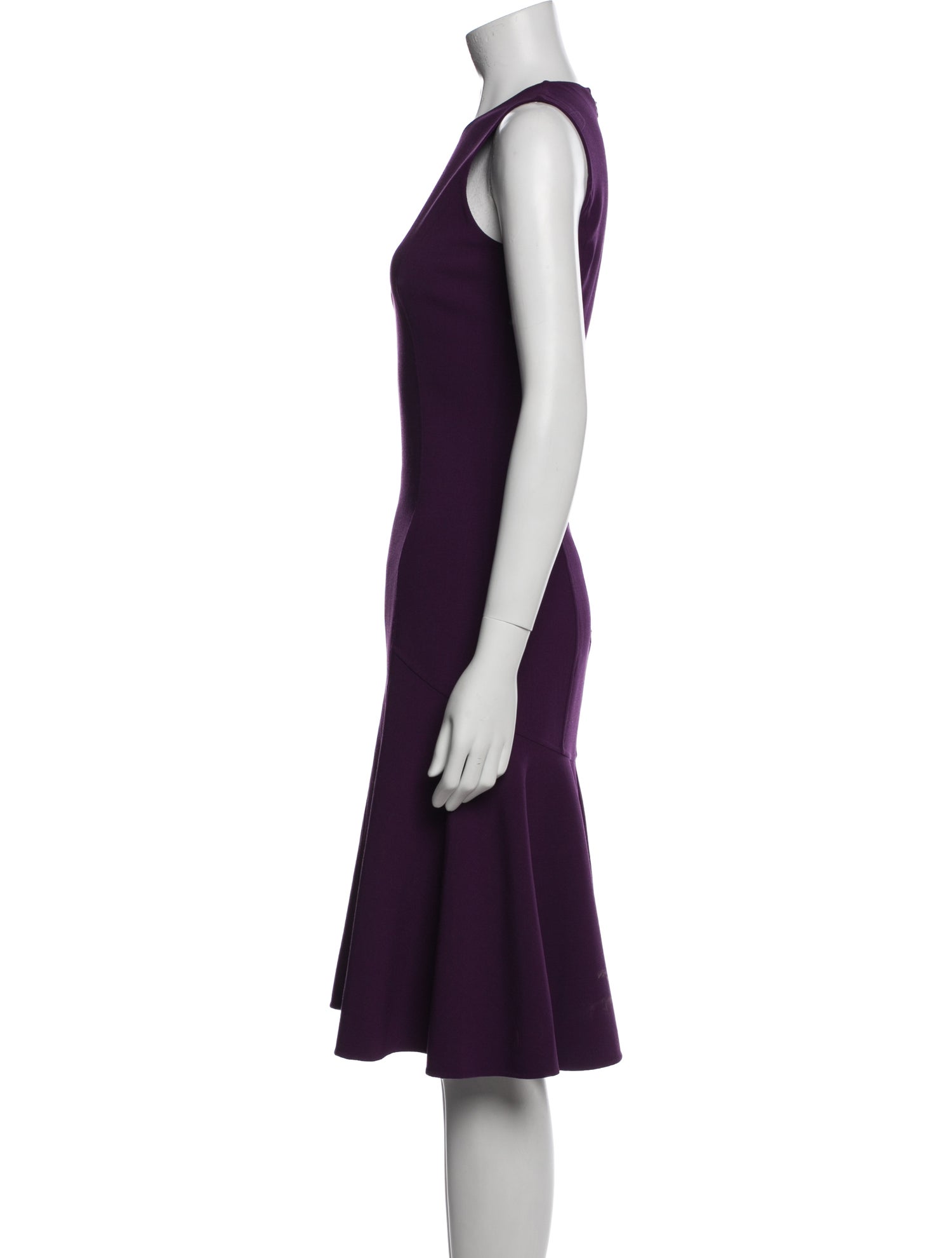 Michael Kors Virgin Wool Knee-Length Dress
