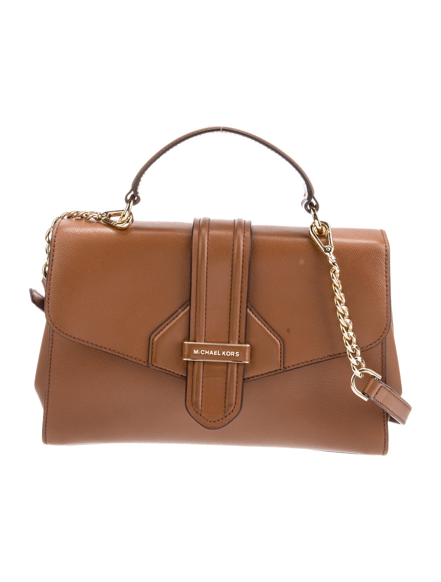 Michael Kors Saffiano Leather Shoulder Bag