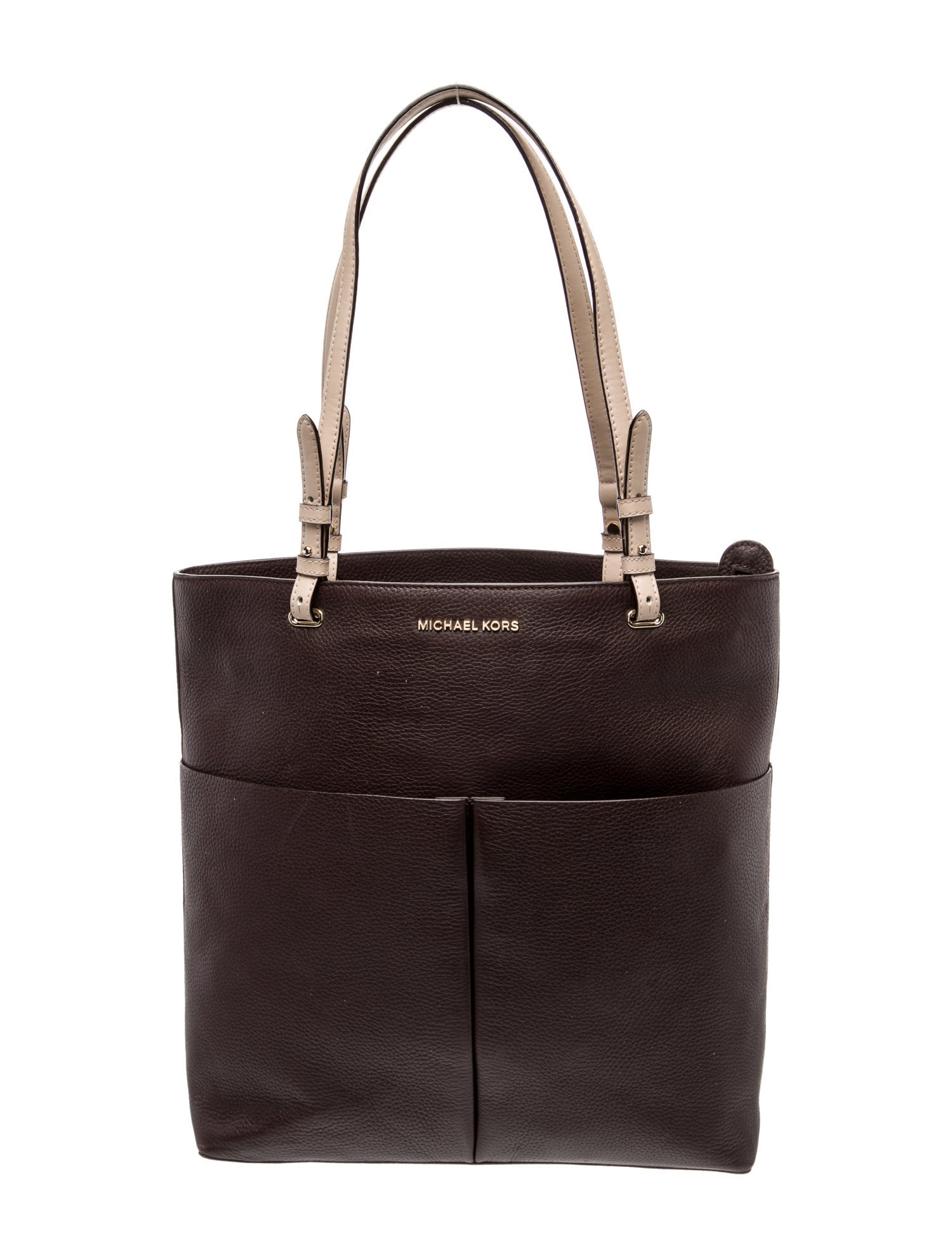 Michael Kors Leather Bucket Bag