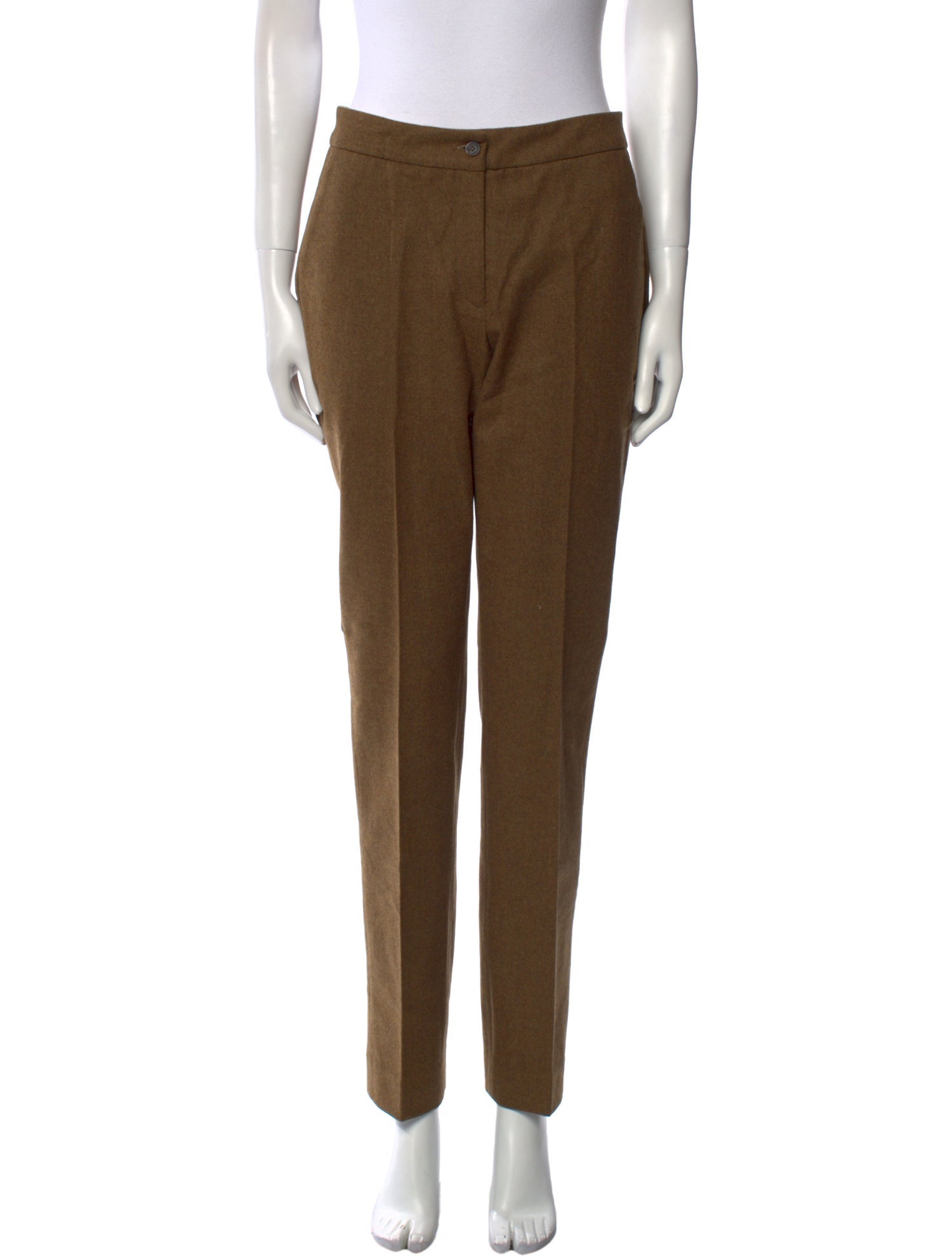 Michael Kors Virgin Wool Straight Leg Pants