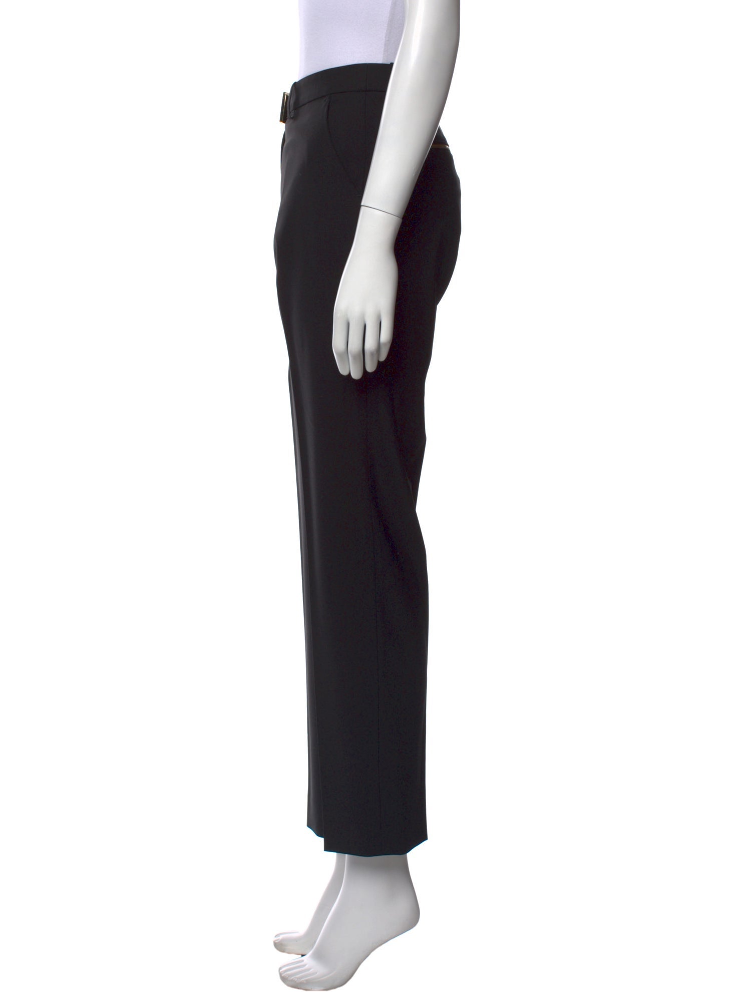Michael Kors Virgin Wool Wide Leg Pants