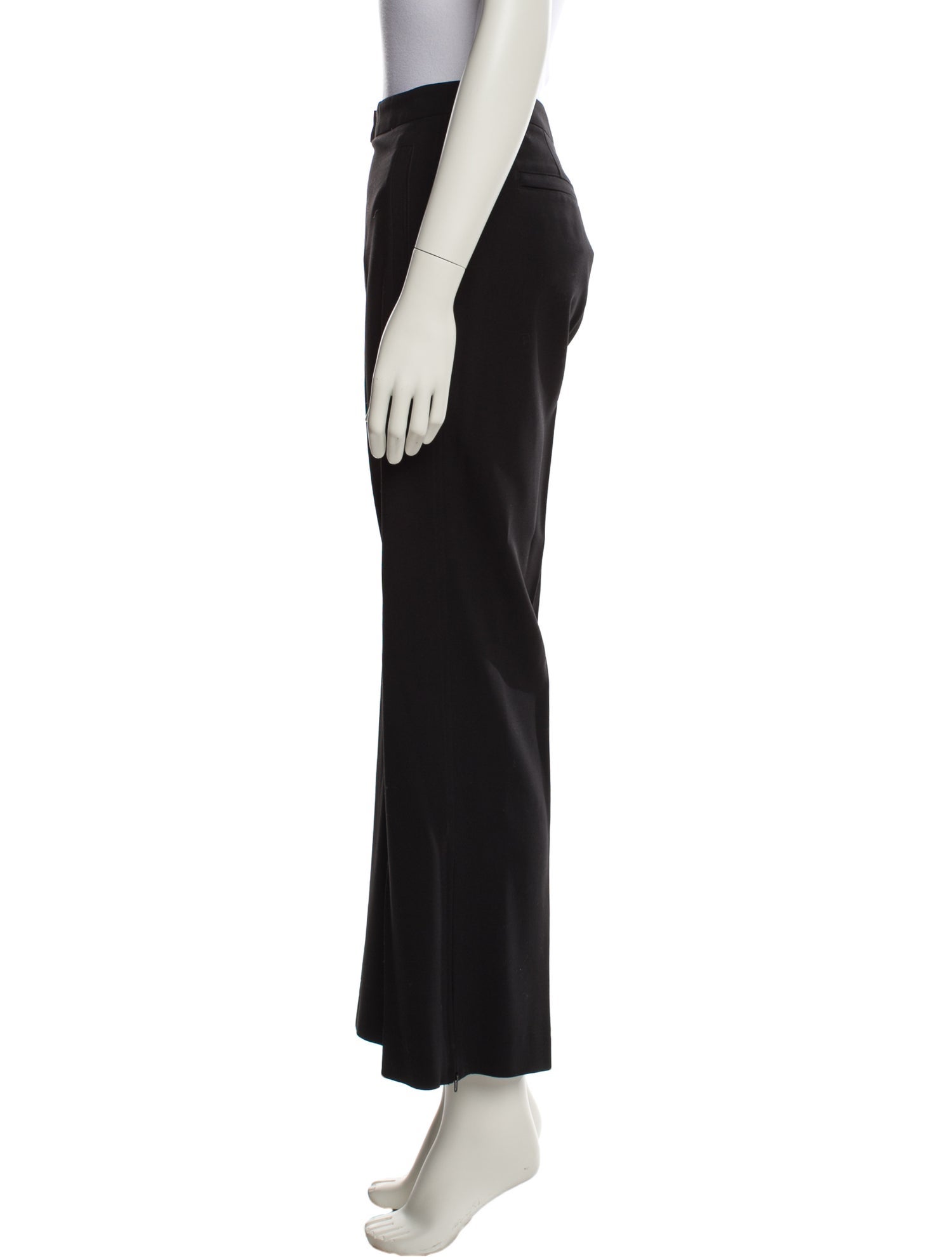 Michael Kors Virgin Wool Wide Leg Pants