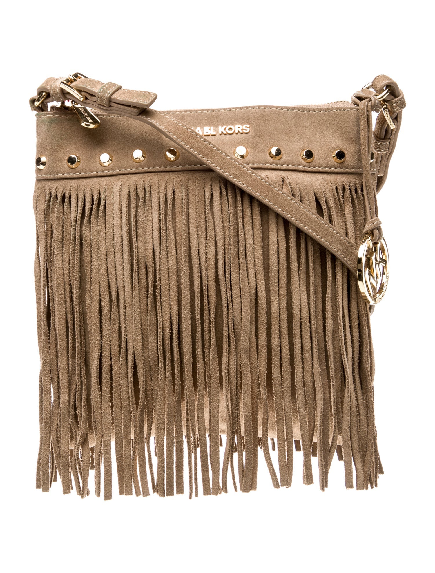 Michael Kors Suede Shoulder Bag