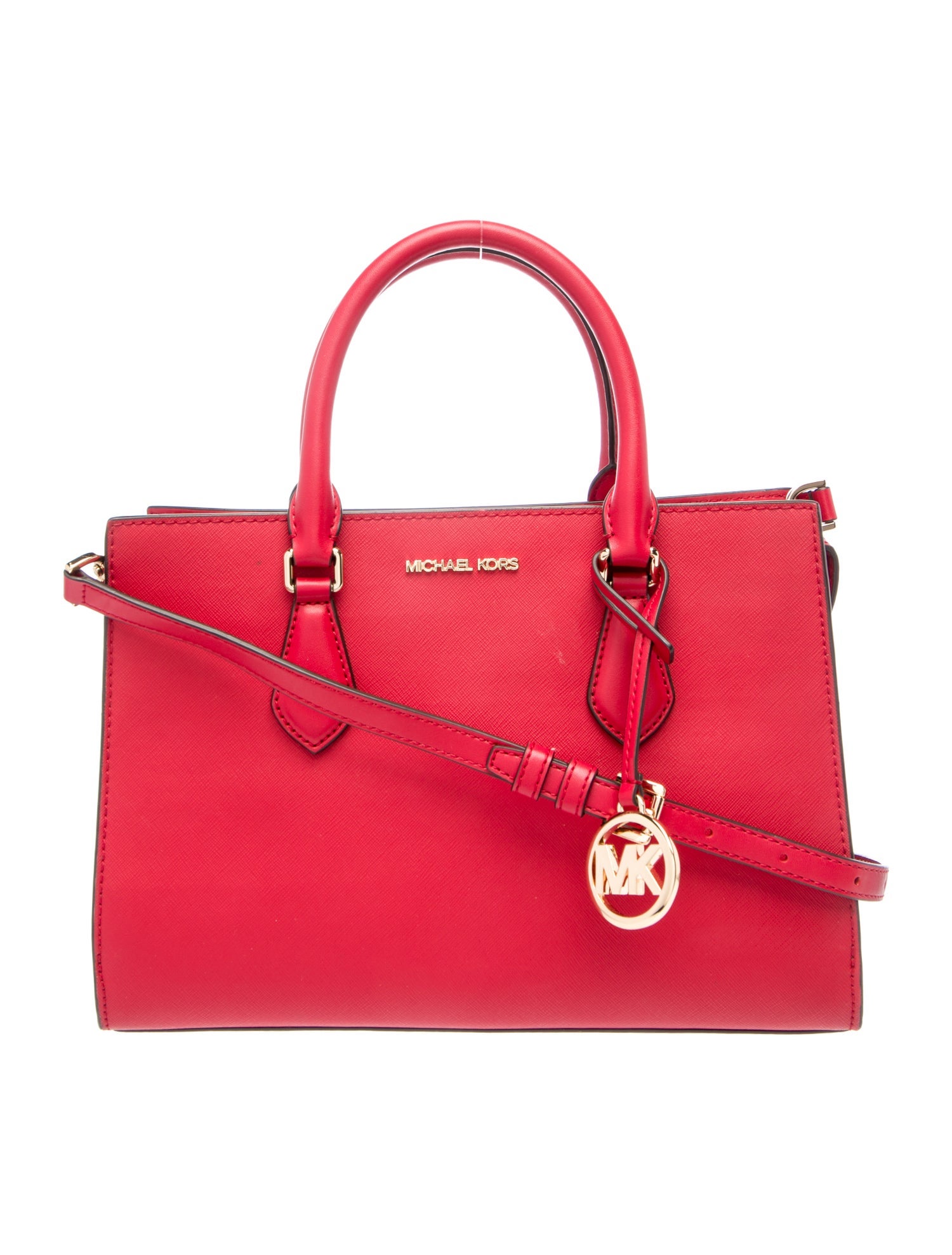 Michael Kors Saffiano Leather Top Handle Bag