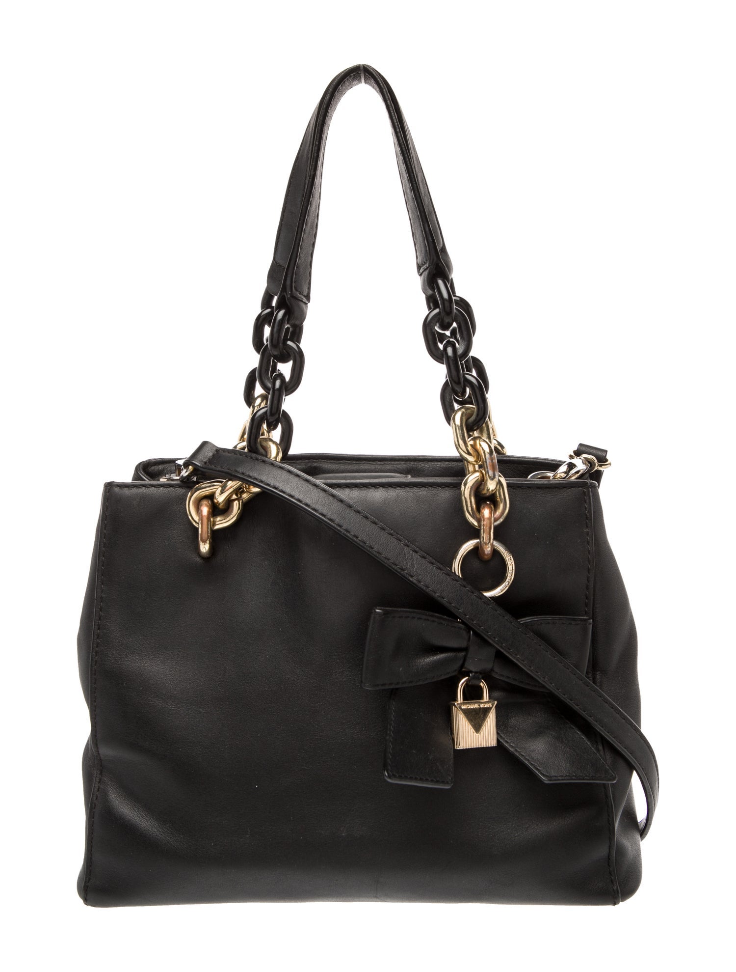 Michael Kors Leather Bucket Bag